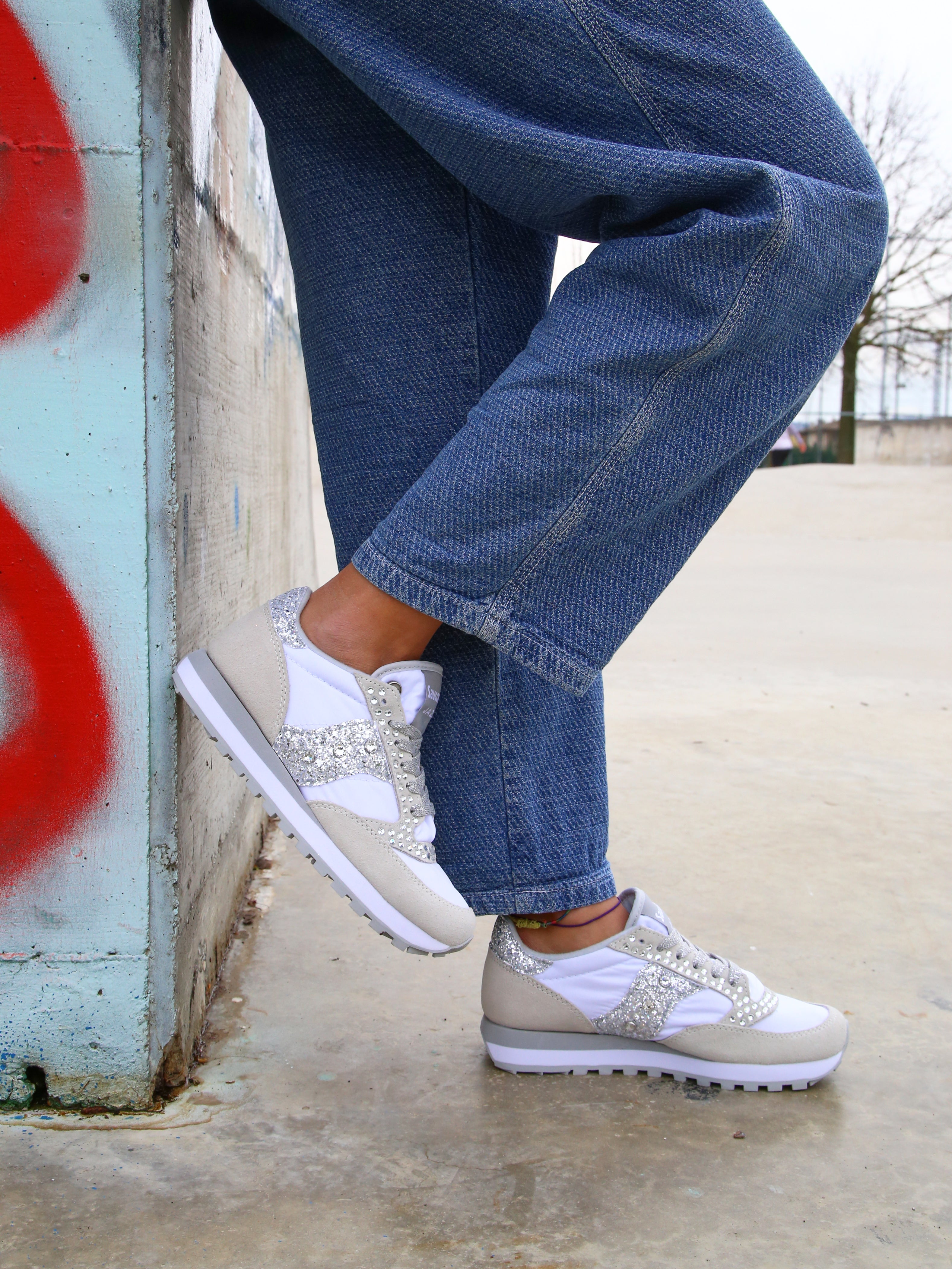 Saucony Jazz White & Strass Termo