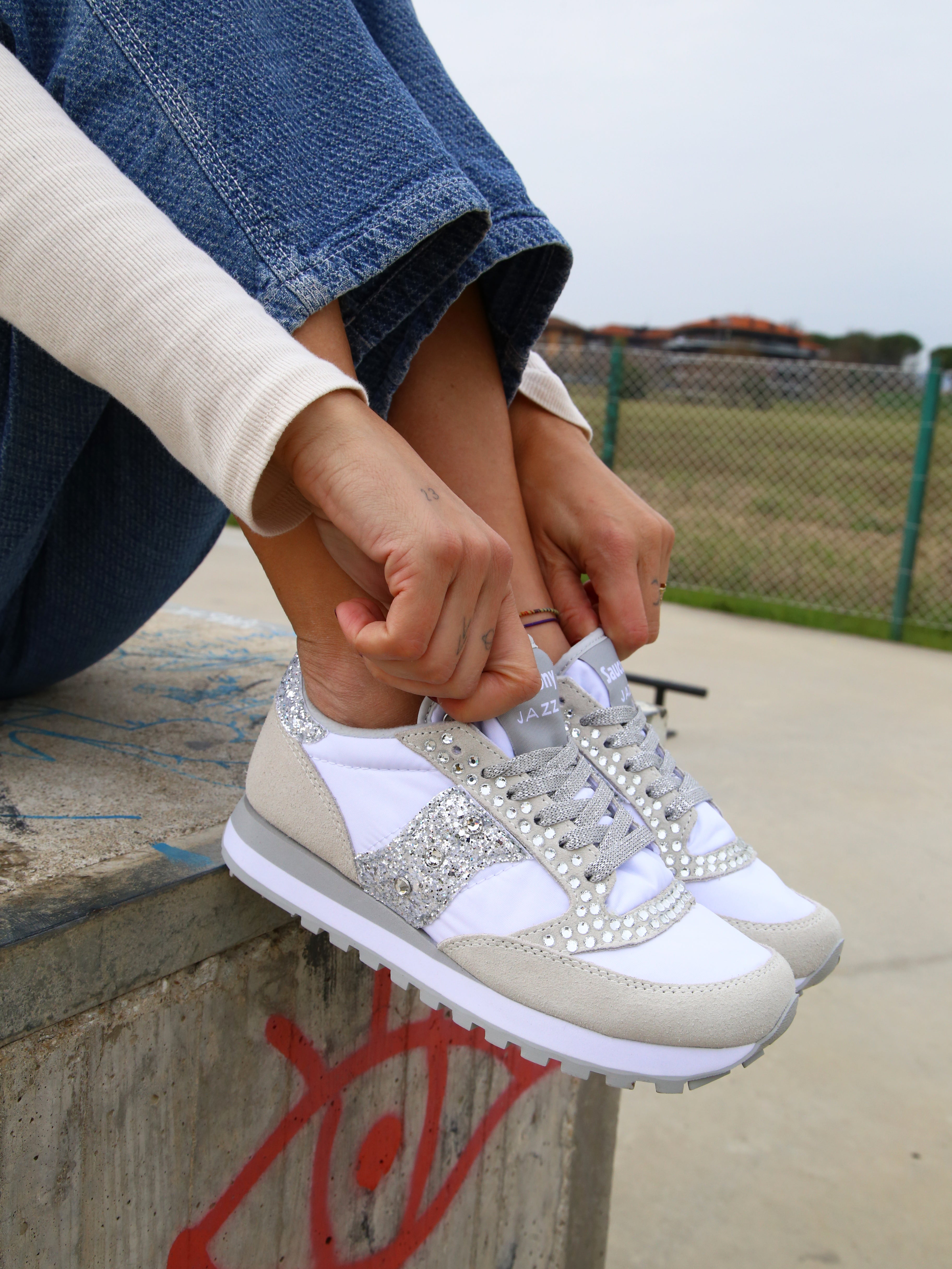 Saucony Jazz White & Strass Termo