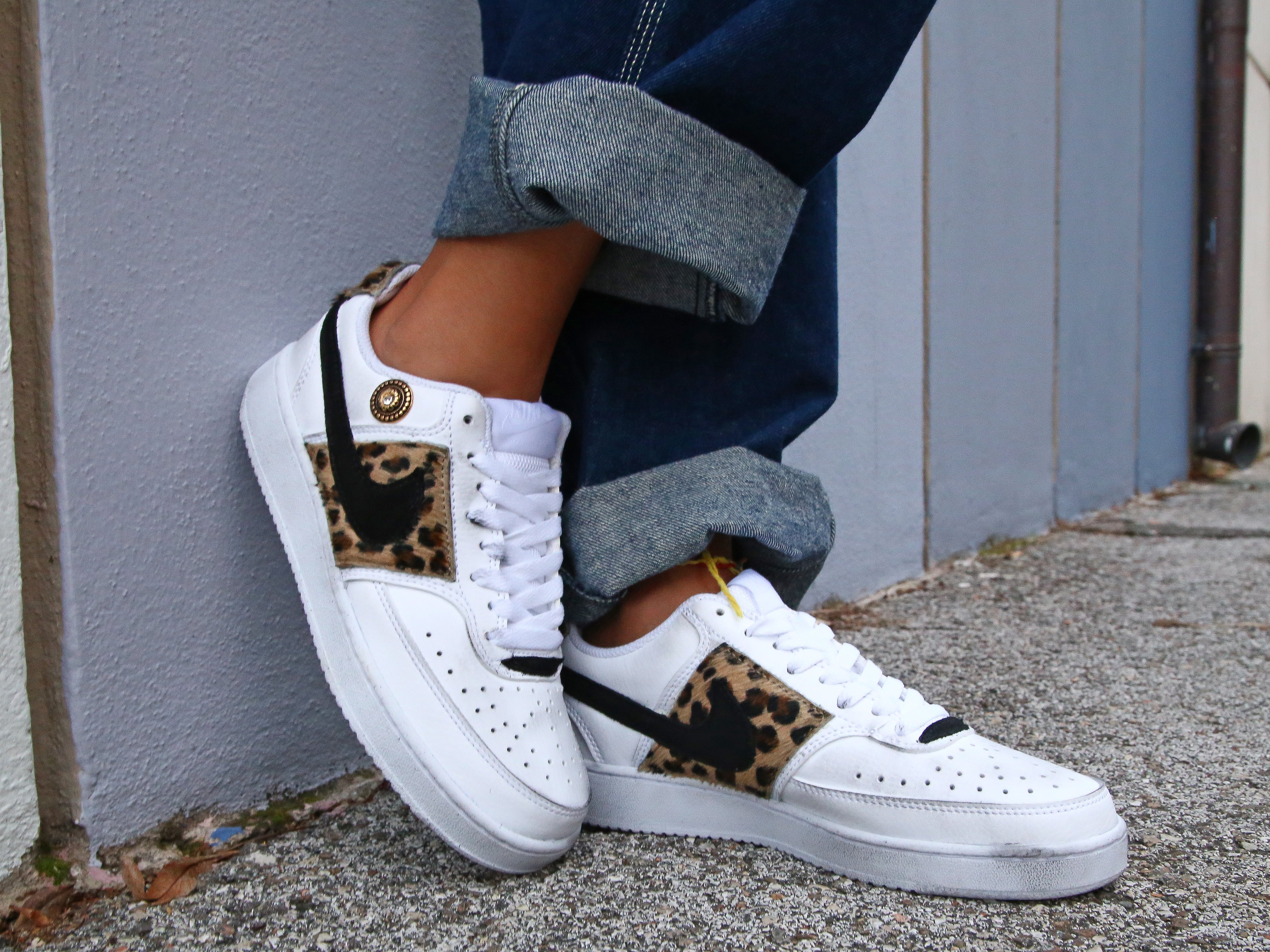 Nike Court Vision Low Maculate & Velluto Nero