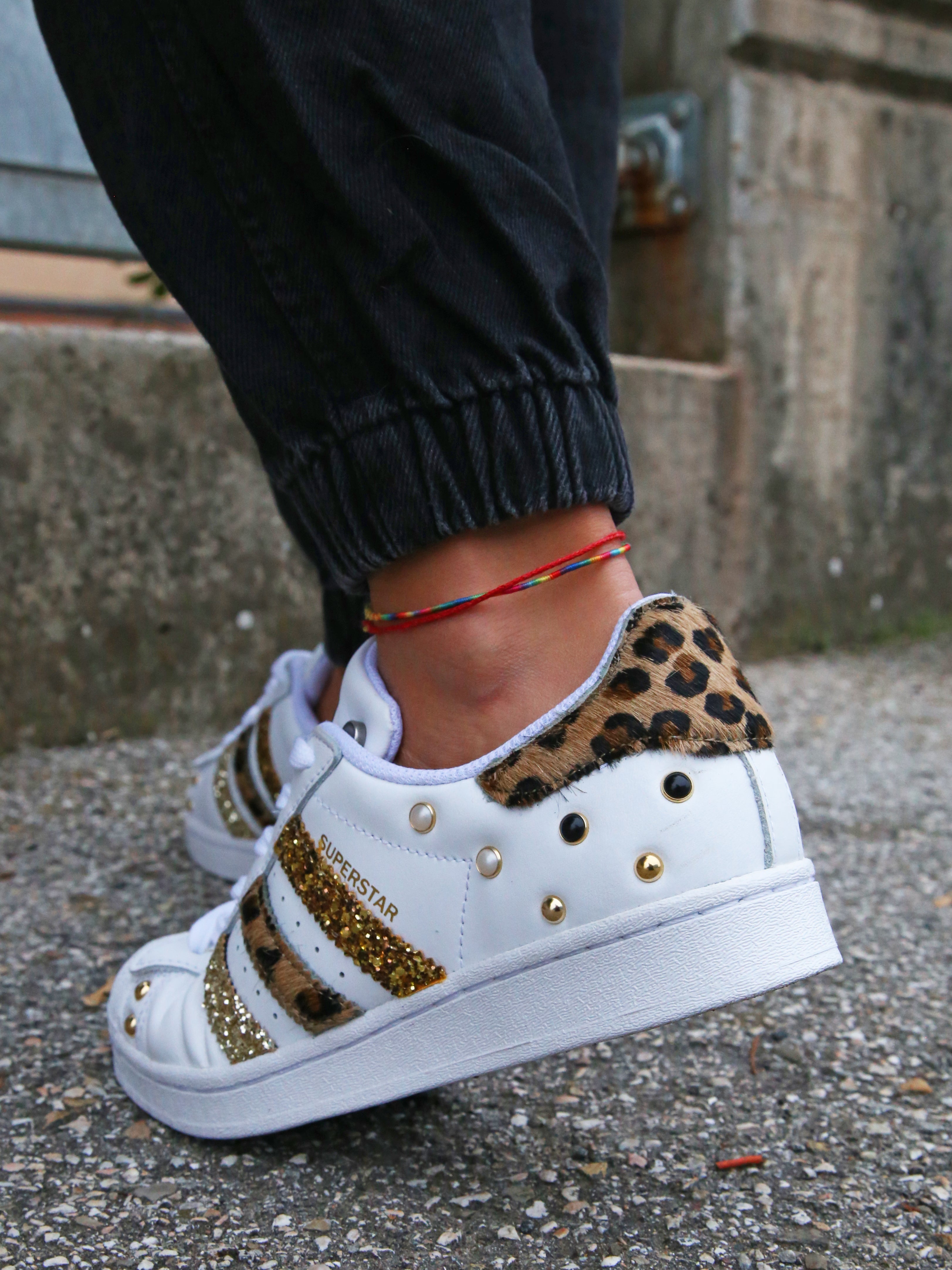 Adidas Superstar Maculate Glitter & Borchie