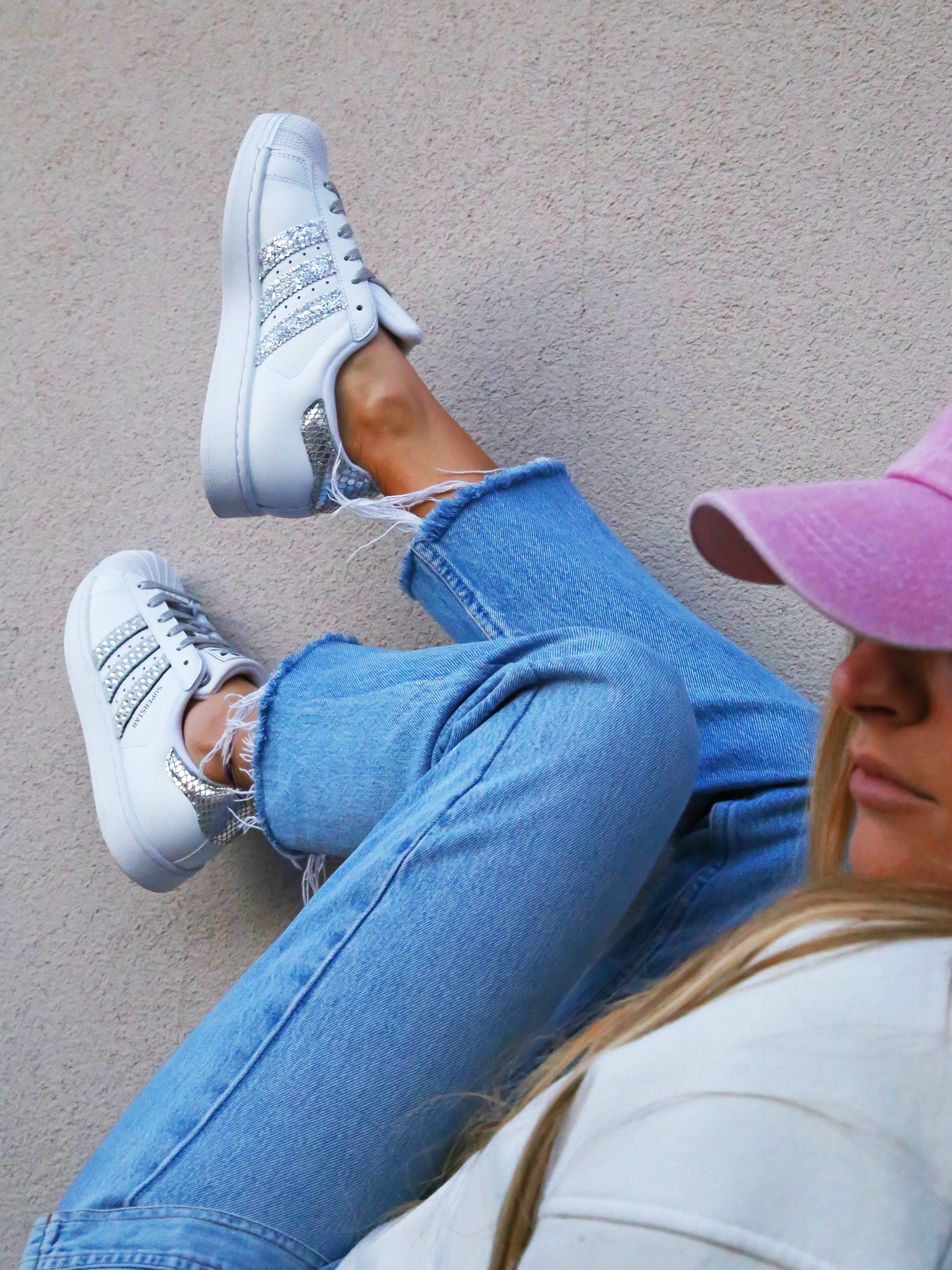 Adidas Superstar Strass Cristal & Pitone