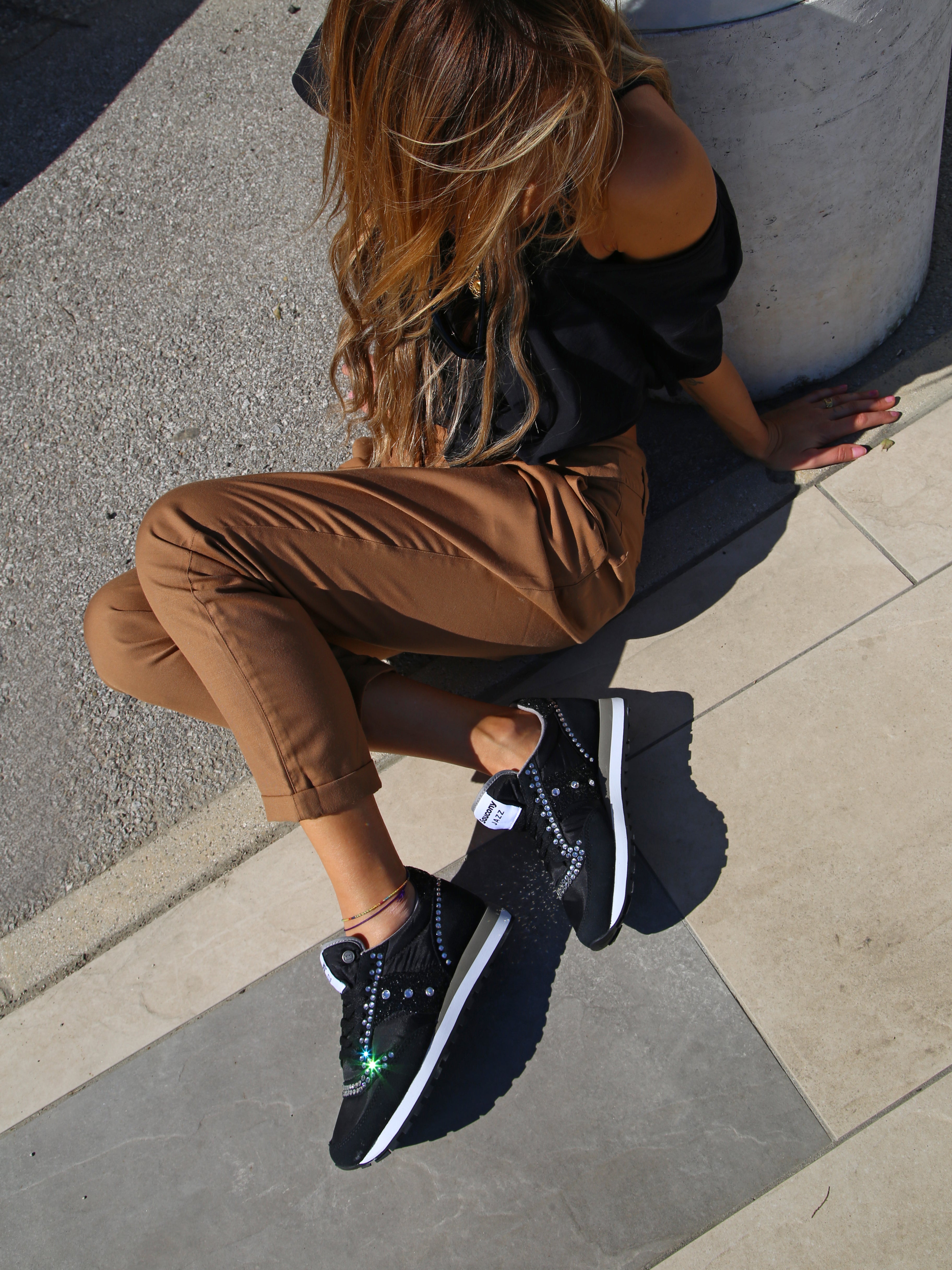 Saucony Jazz Black & Strass Termo