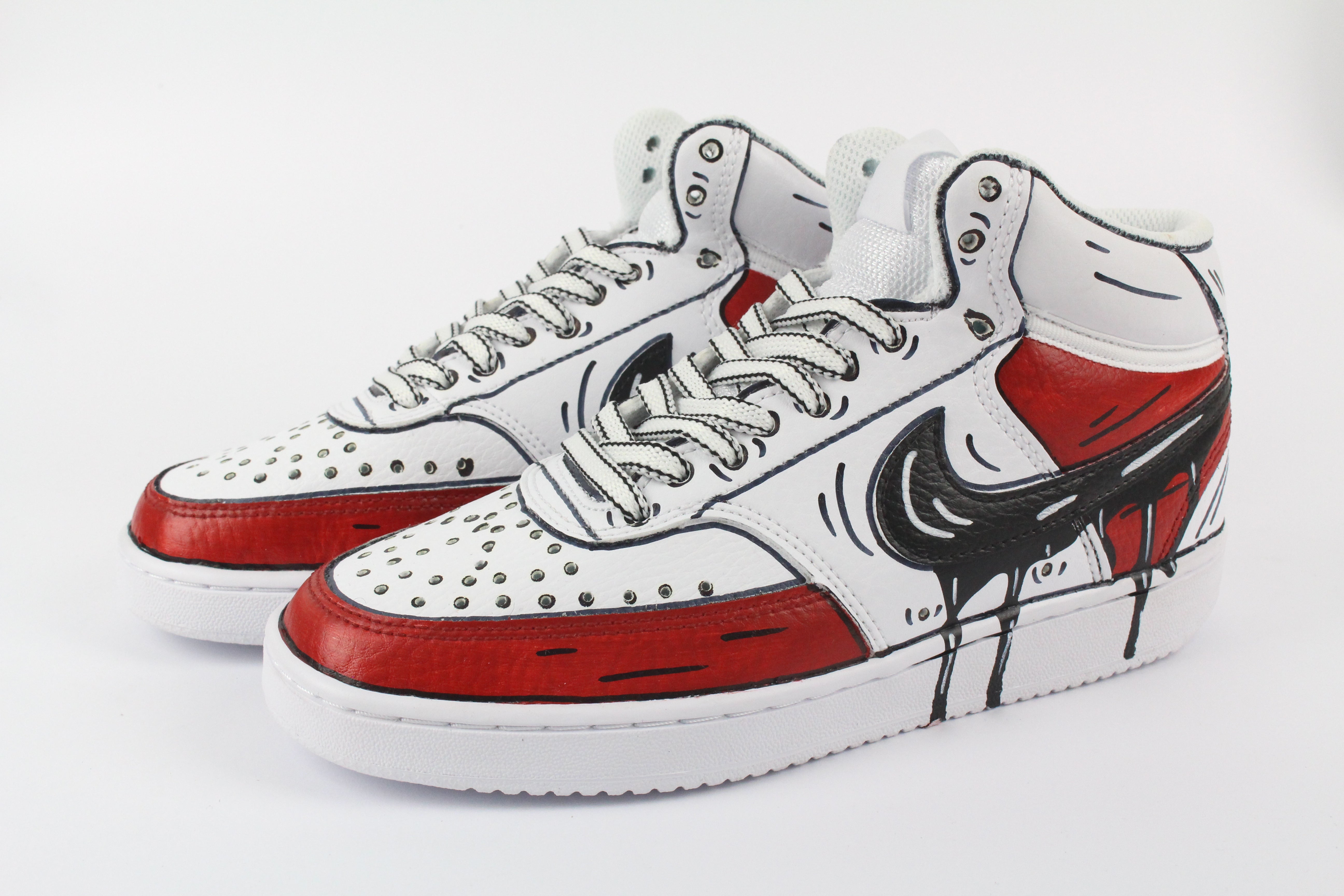 Nike Court Vision MID Cartoons Rosso & Slime