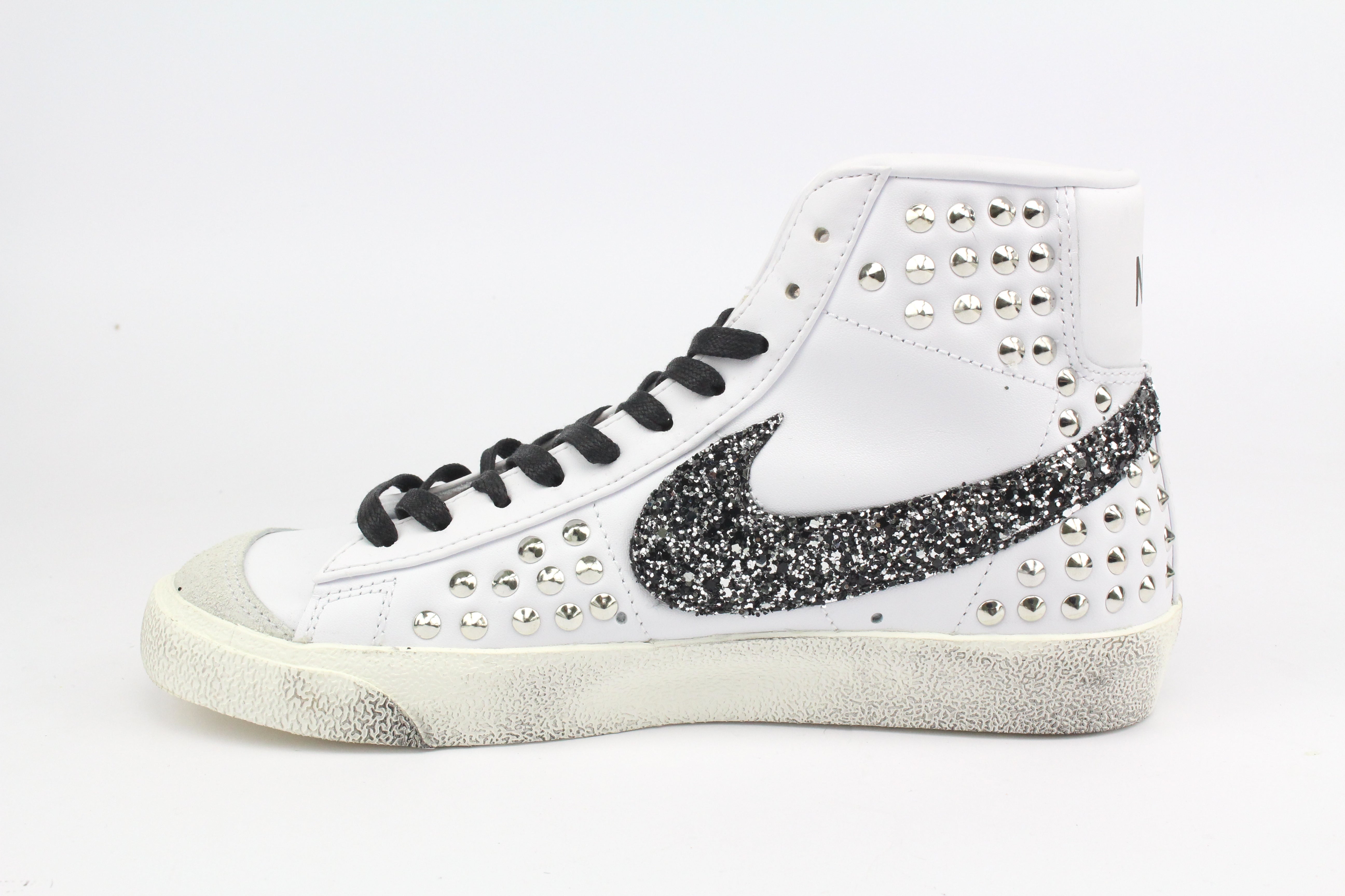 Nike Blazer Black Silver & Borchie