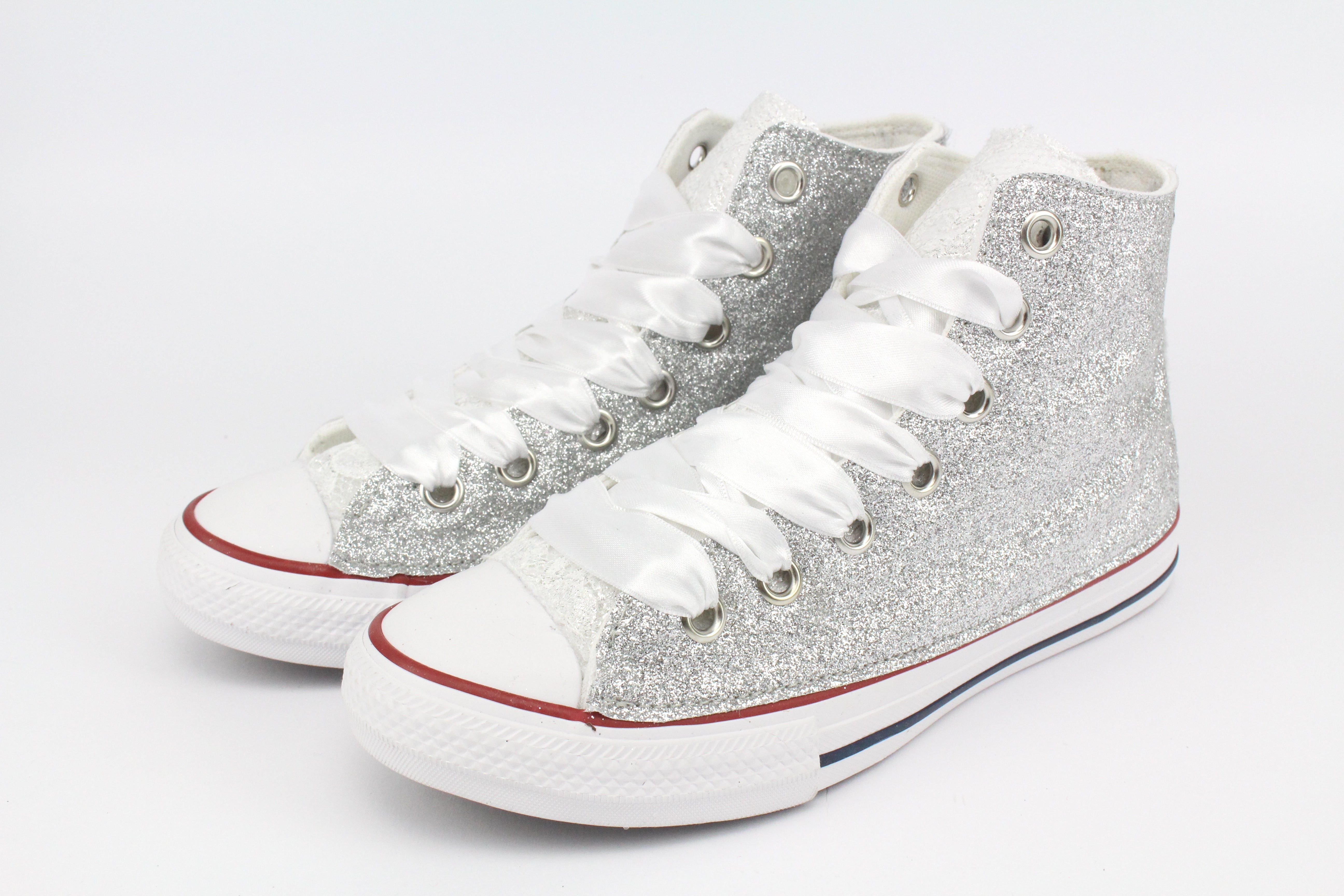 Converse All Star Glitter fino & Pizzo