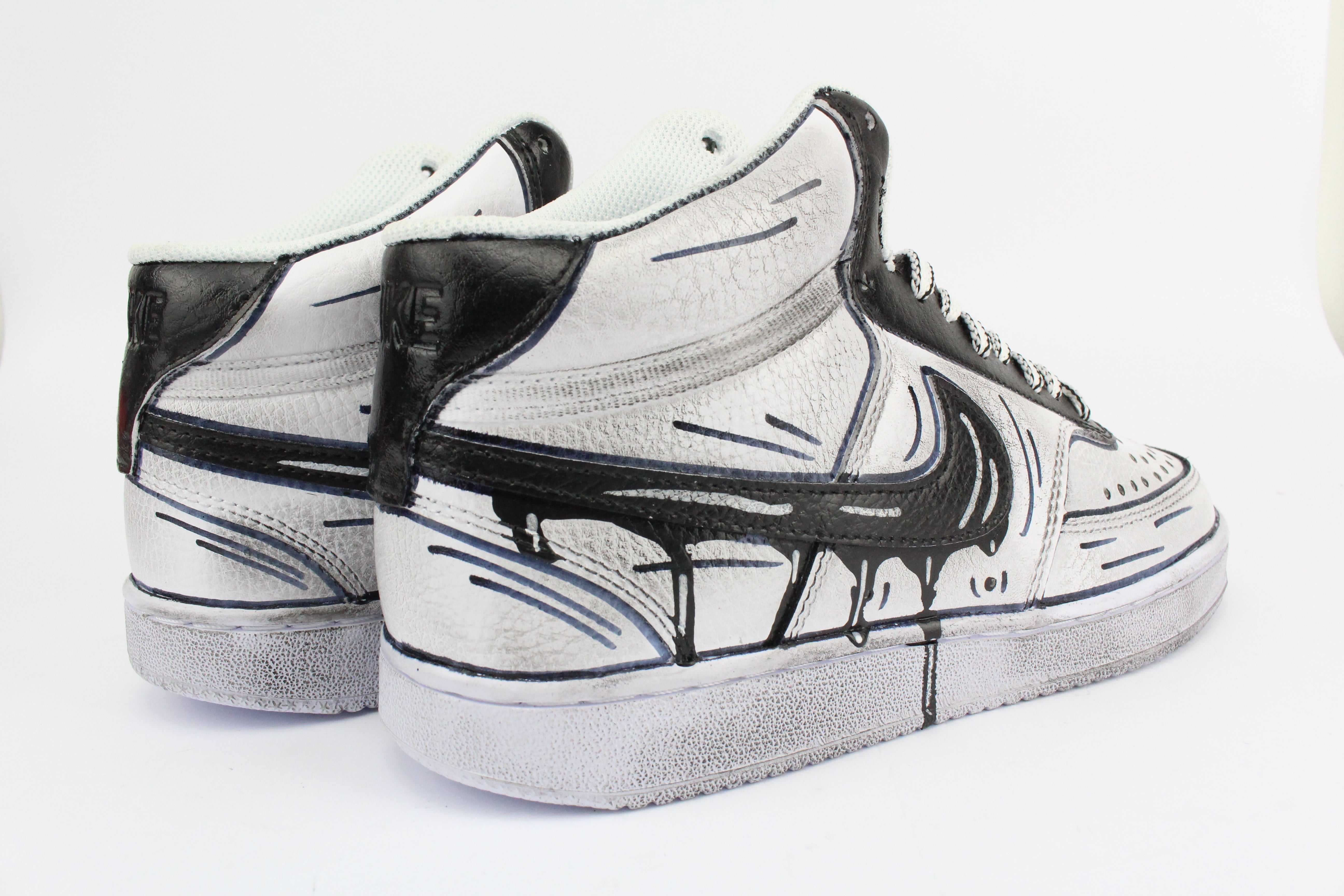 Nike Court Vision MID Cartoons Nera & Slime