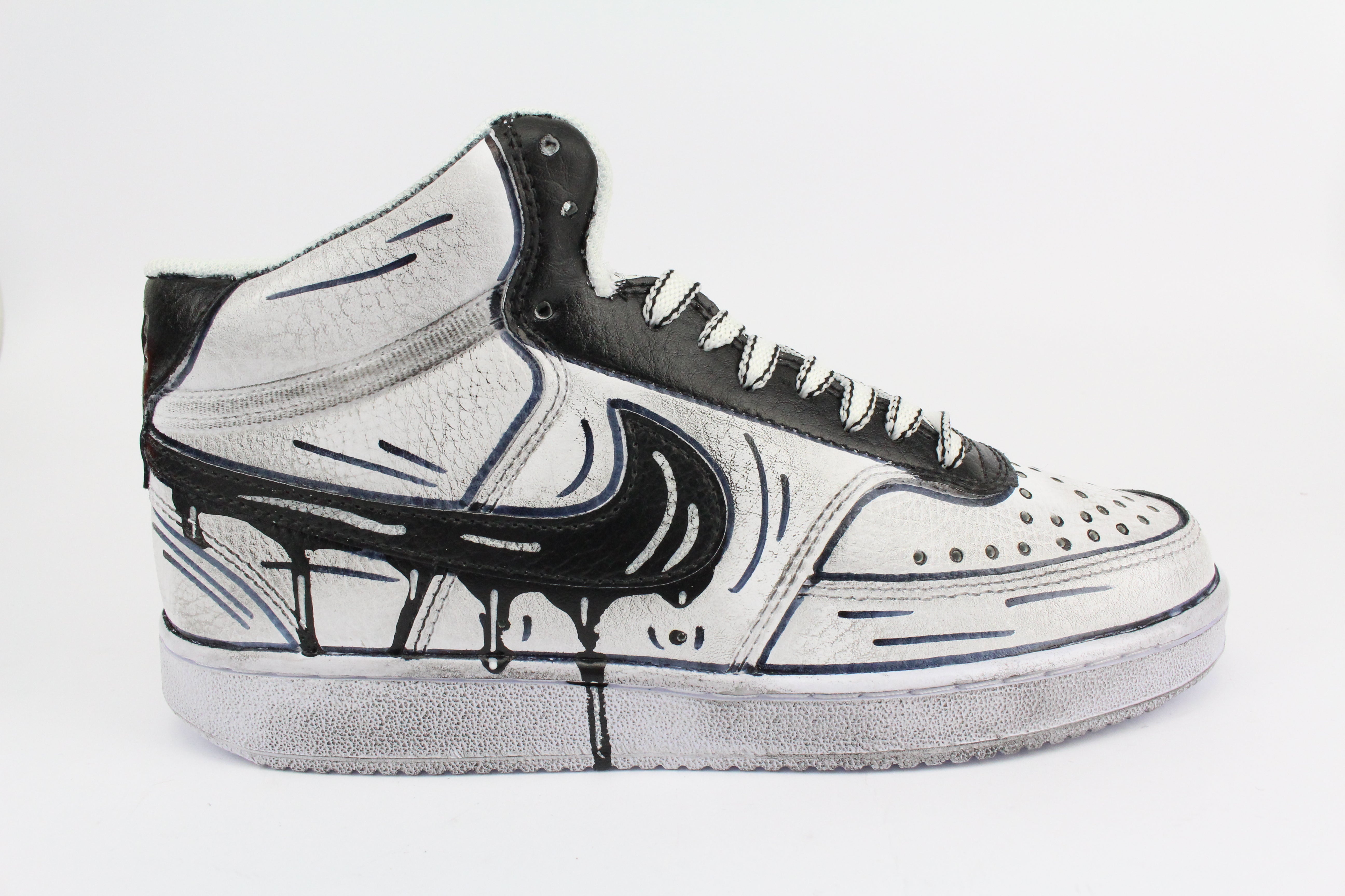 Nike Court Vision MID Cartoons Nera & Slime