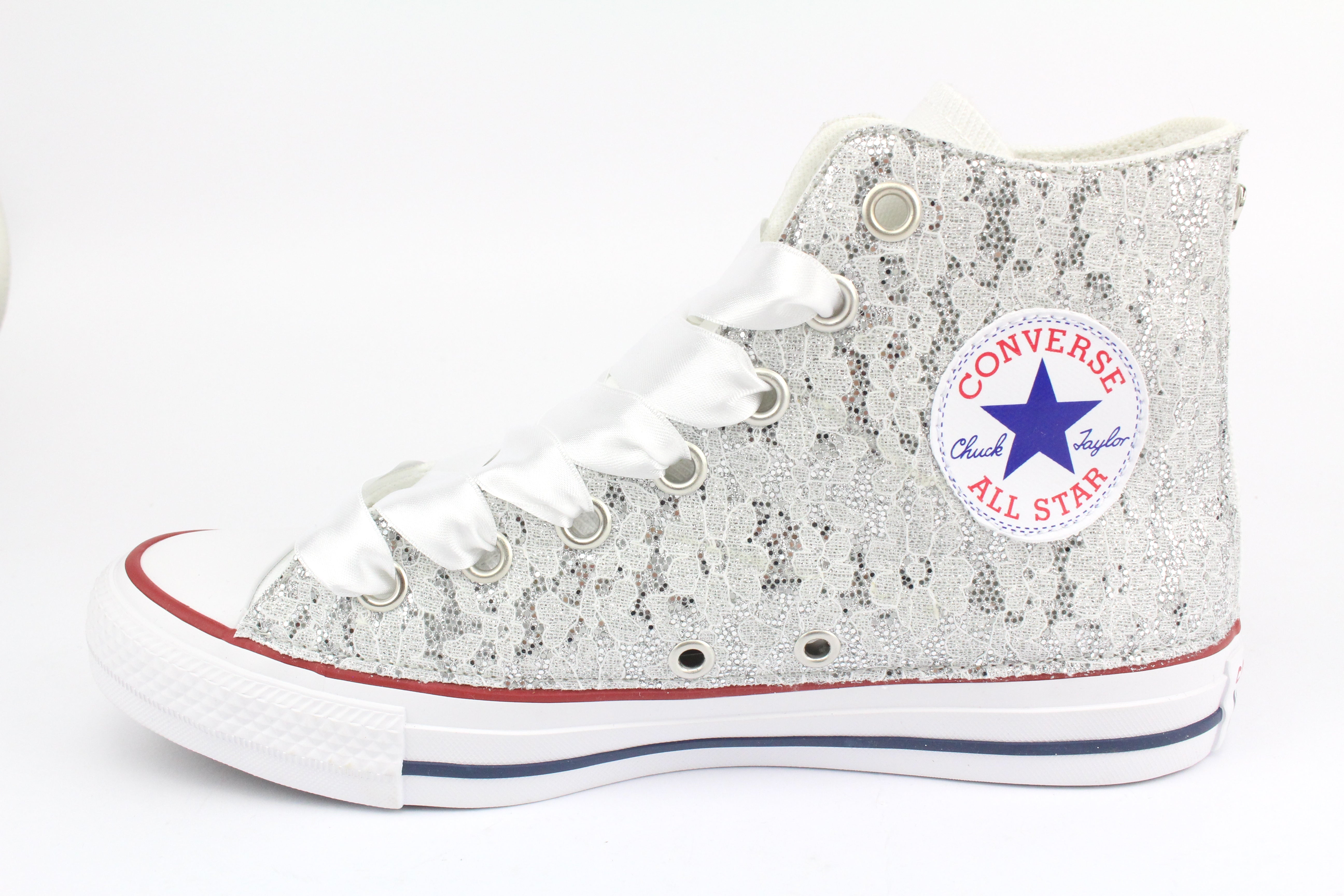 Converse All Star J White Pizzo Holo