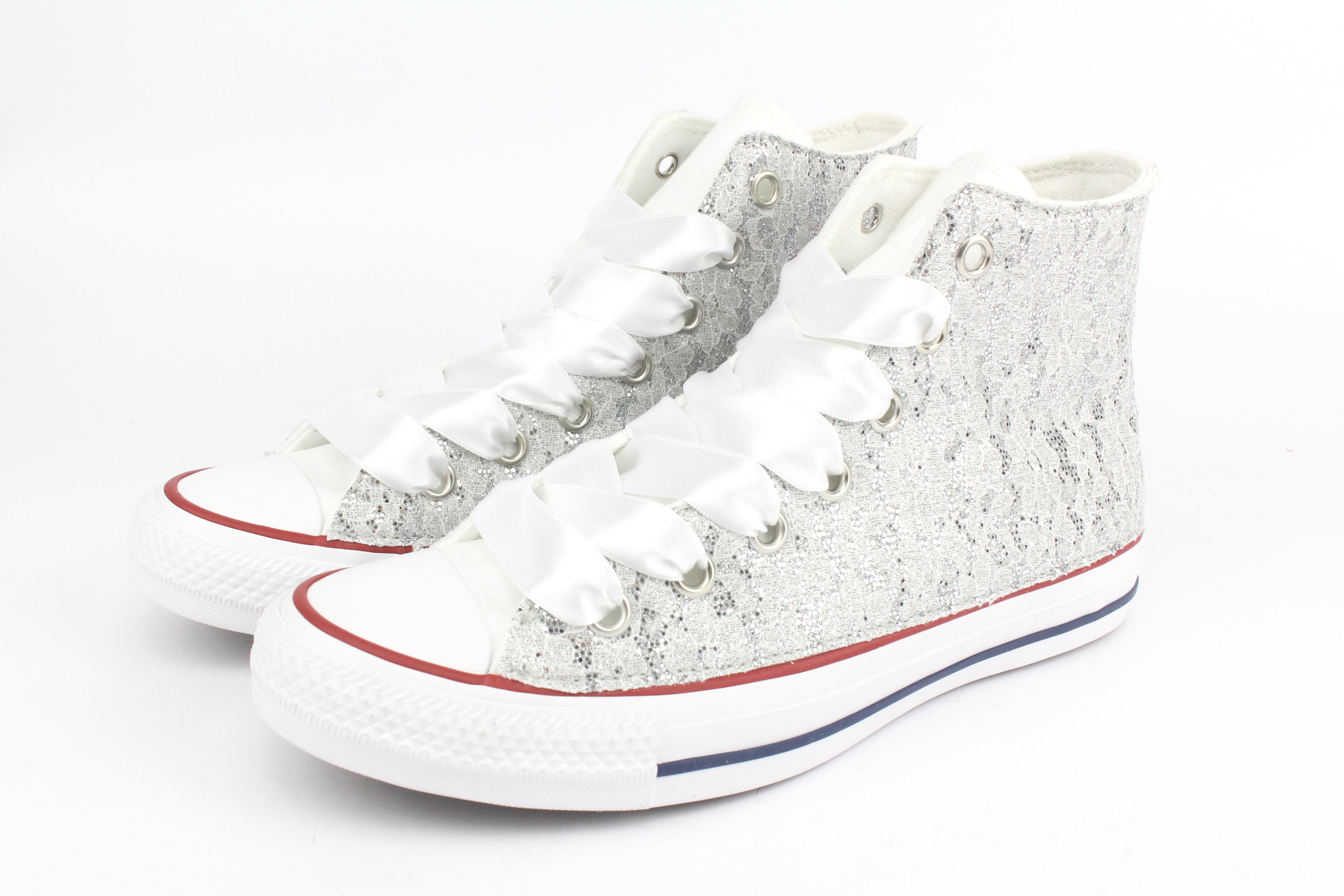 Converse All Star J White Pizzo Holo