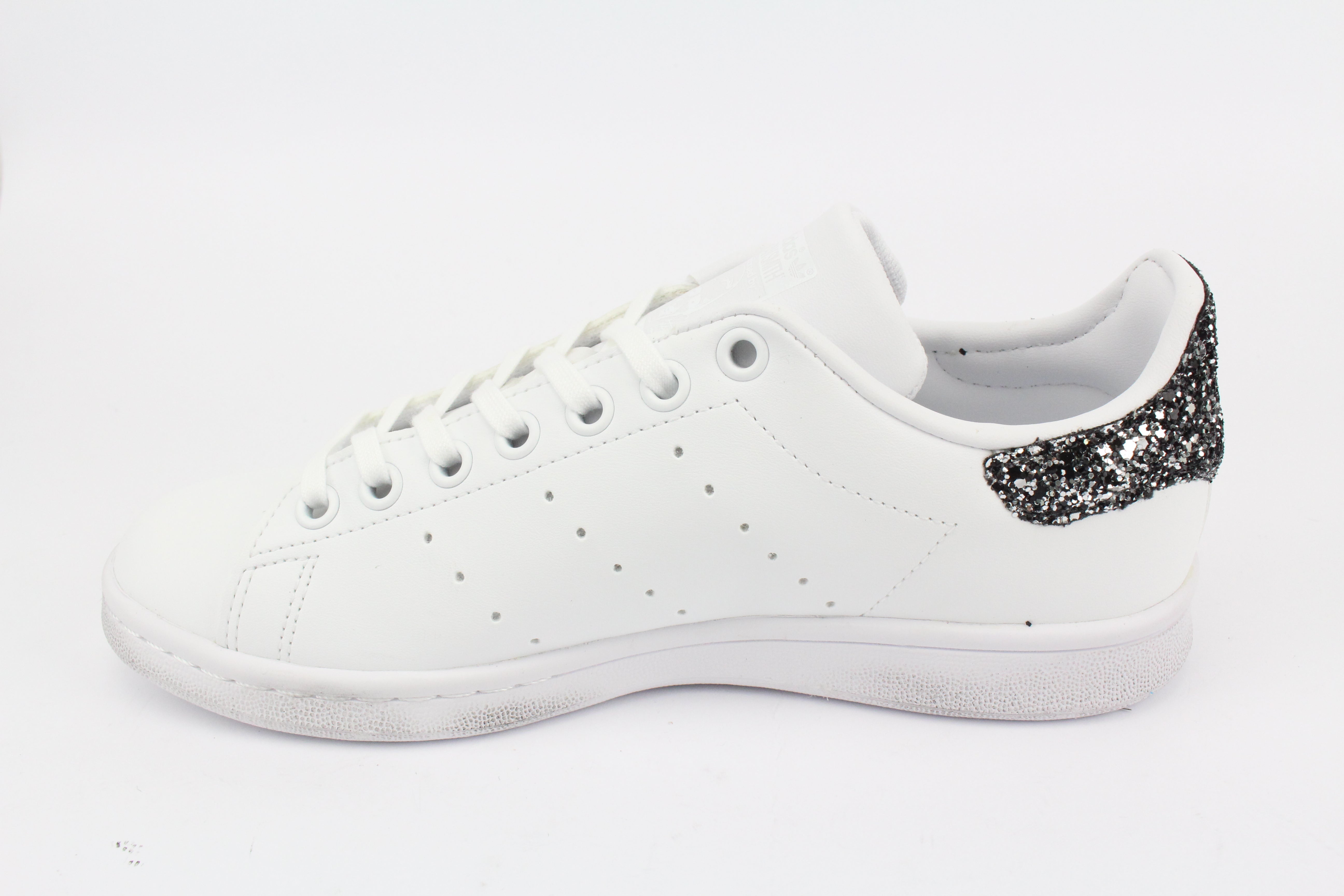 Adidas Stan Smith Stella Glitter Black Silver