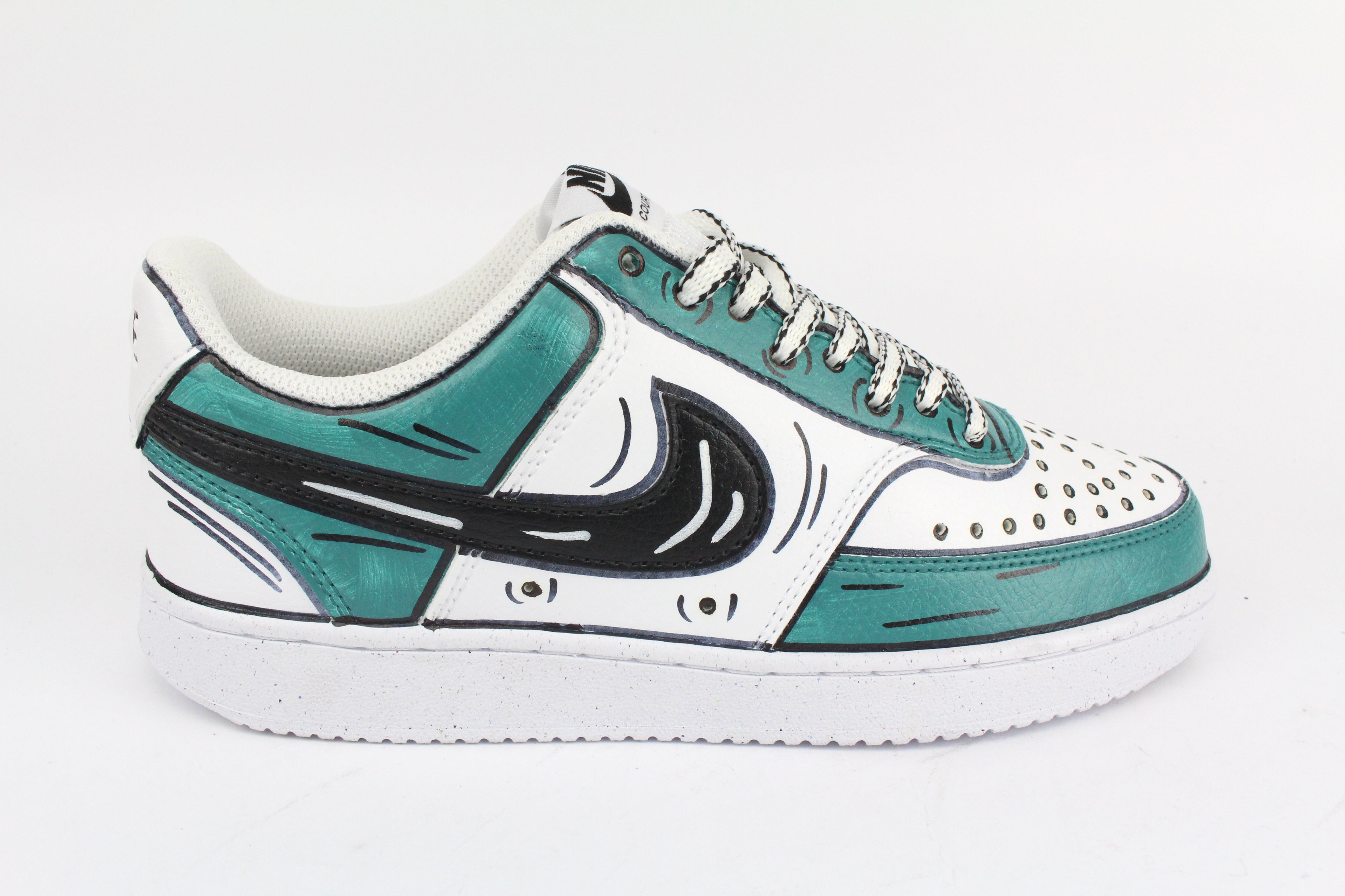 Nike Court Vision Low Cartoons Petrolio