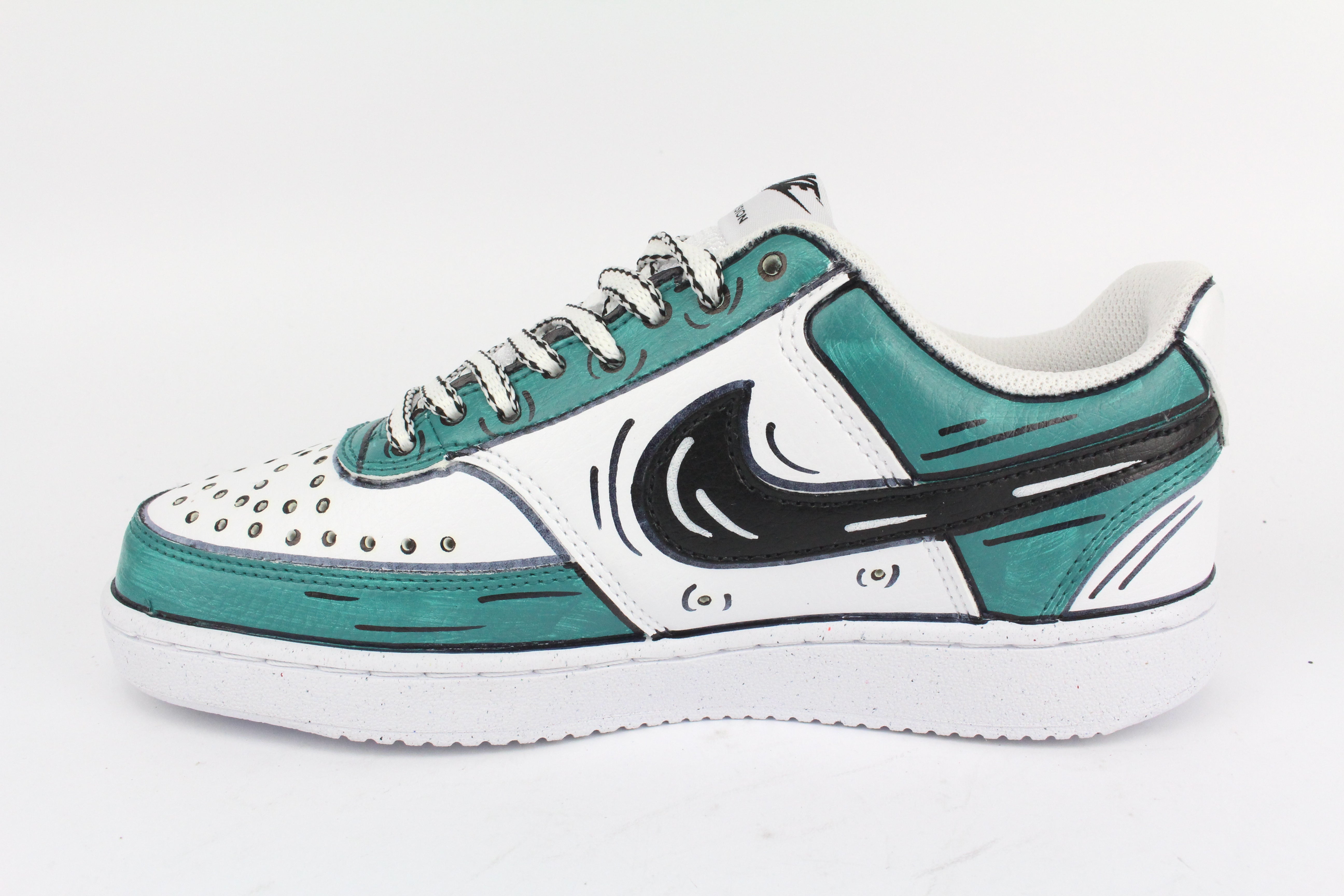 Nike Court Vision Low Cartoons Petrolio