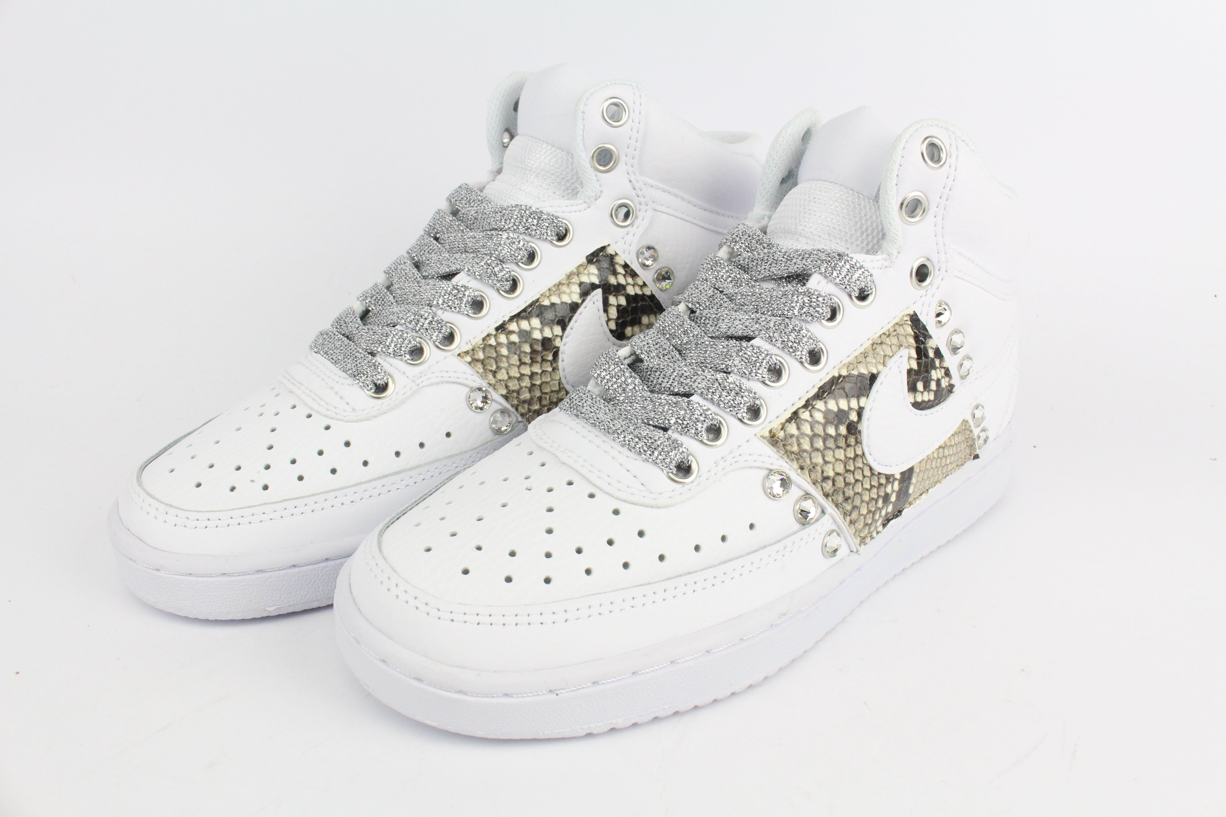 Nike Court Vision MID Pitone Roccia & Strass