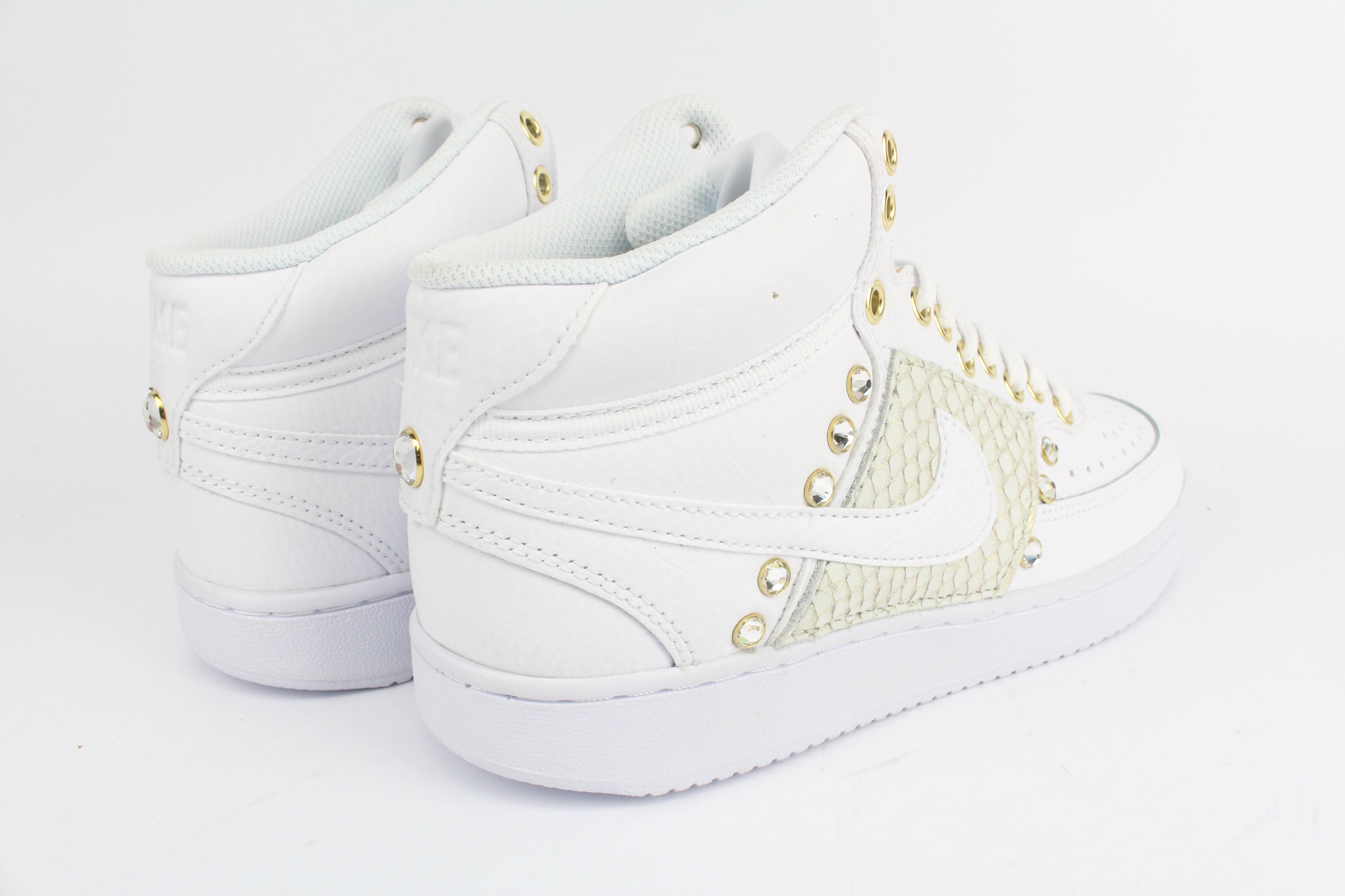 Nike Court Vision MID Pitone & Strass
