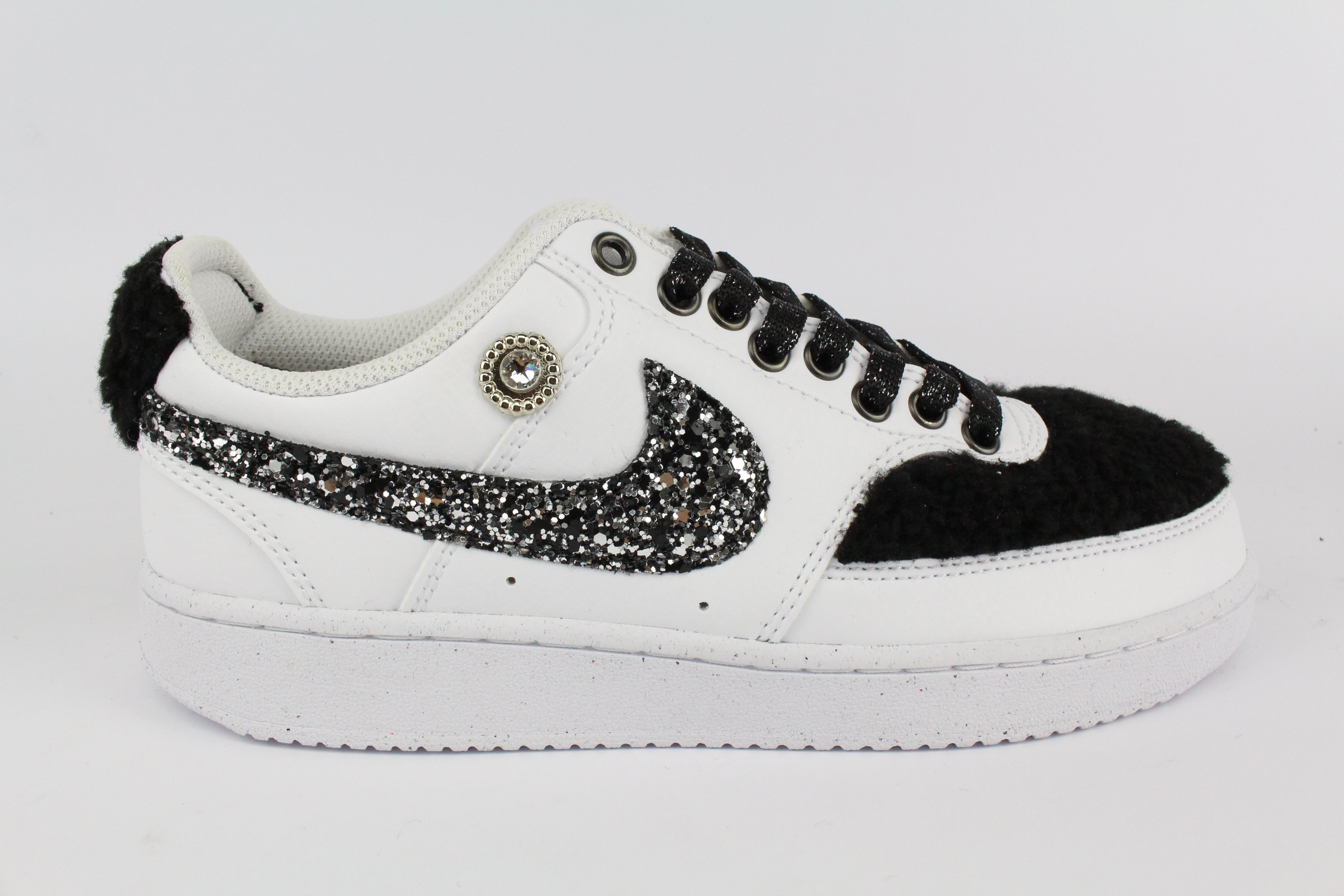 Nike Court Vision Low Lamb & Glitter