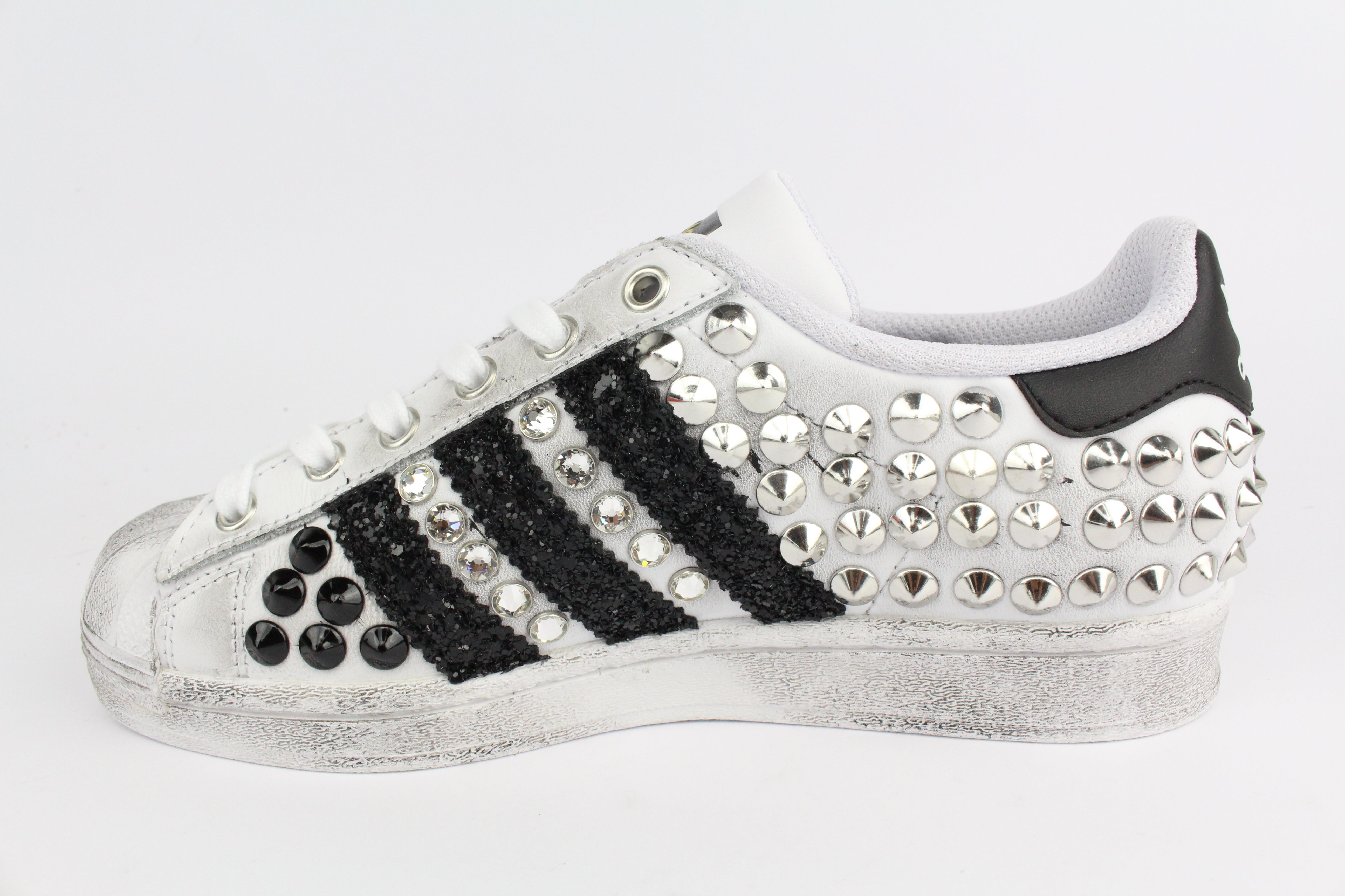 Adidas Superstar Total Borchie Tris Strass
