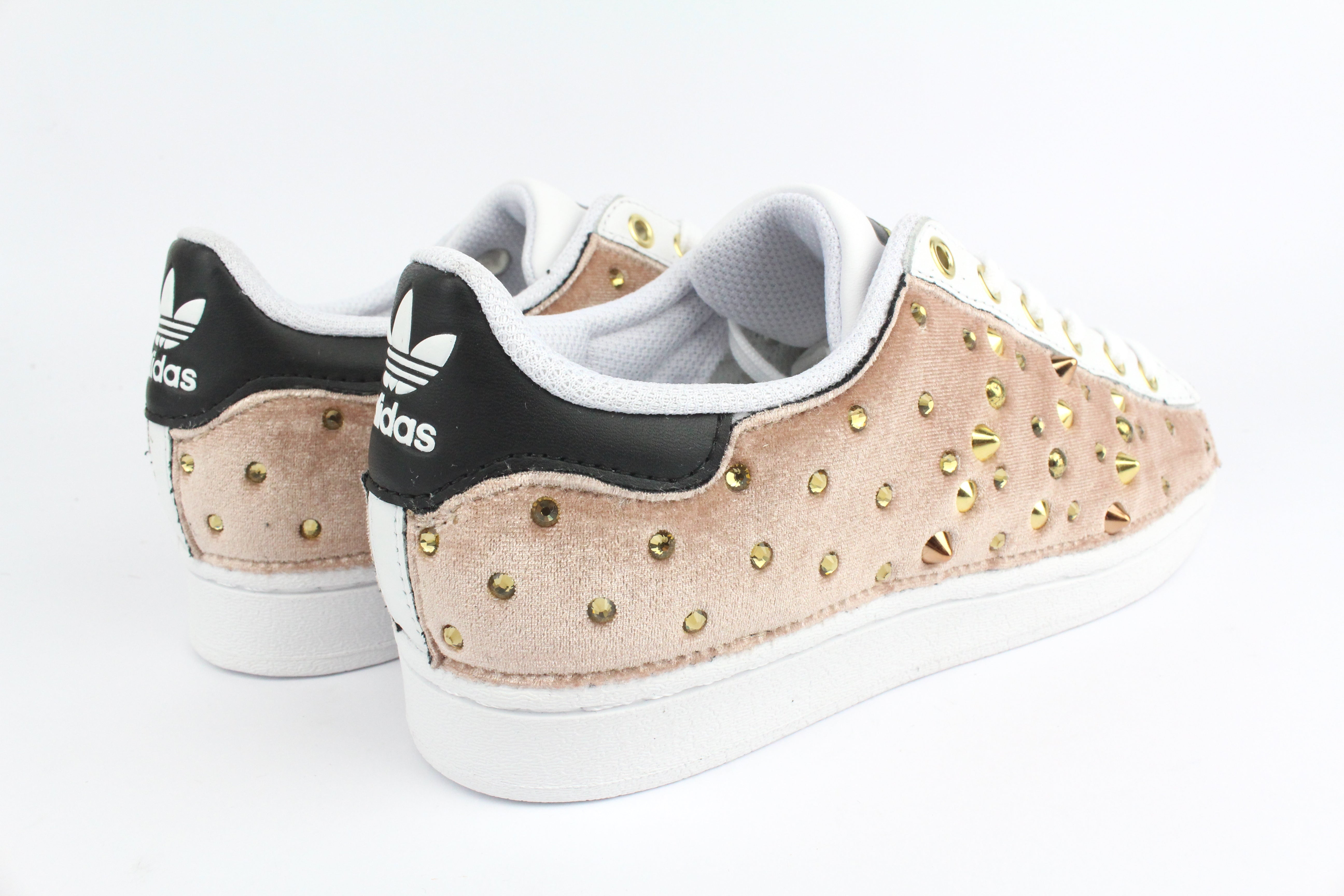 Adidas Superstar Rosa Velluto & Strass Termo