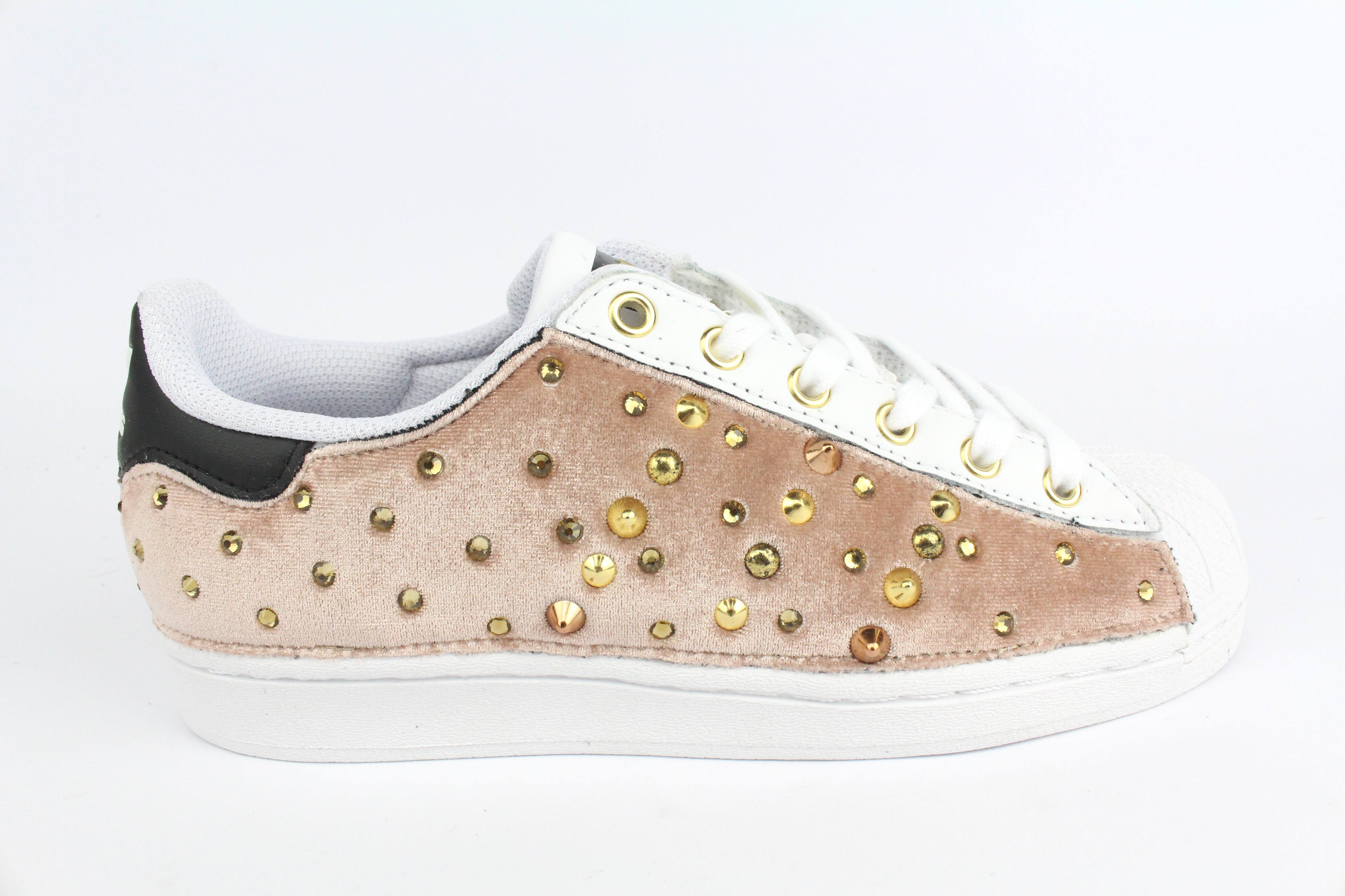 Adidas Superstar Rosa Velluto & Strass Termo