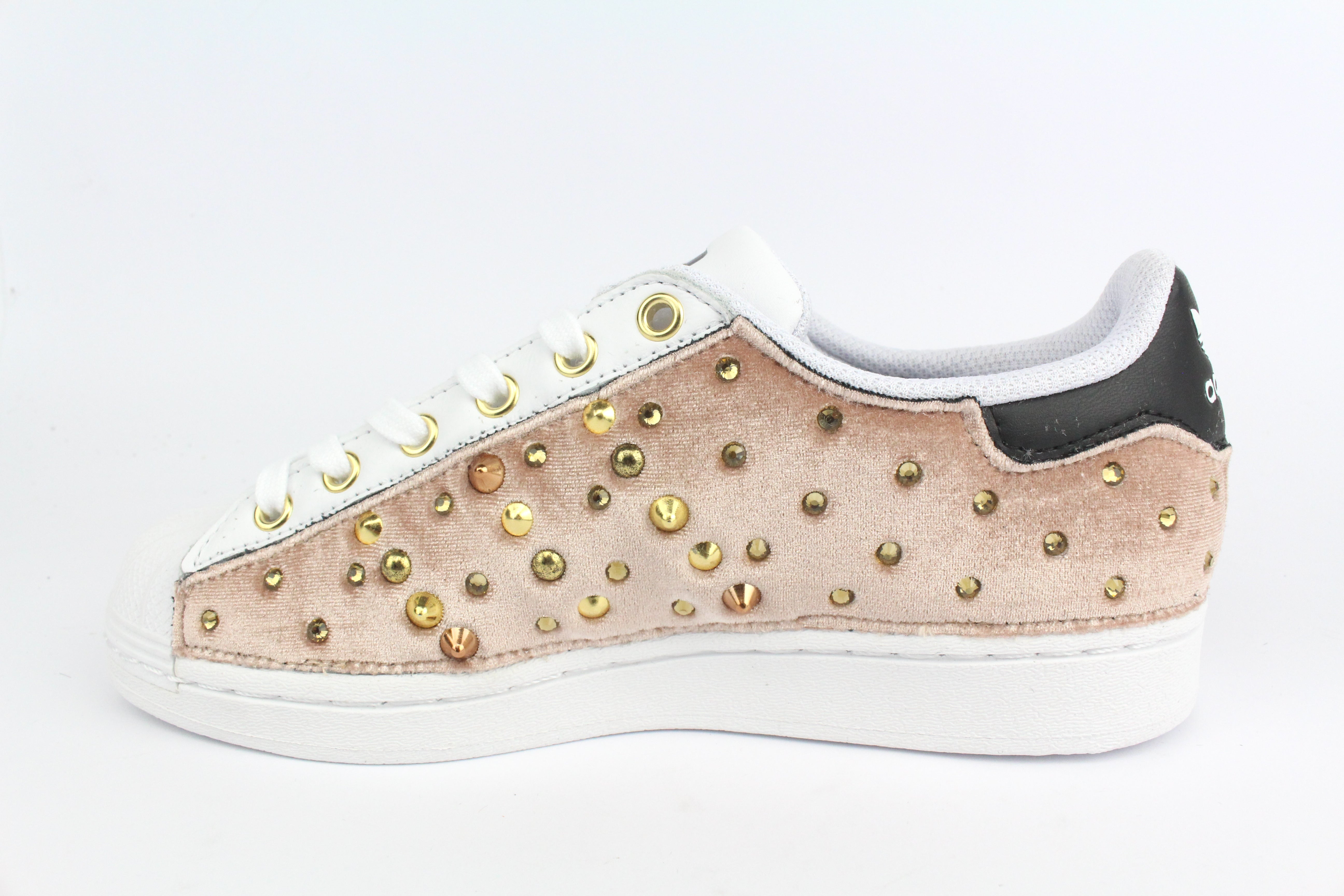 Adidas Superstar Rosa Velluto & Strass Termo