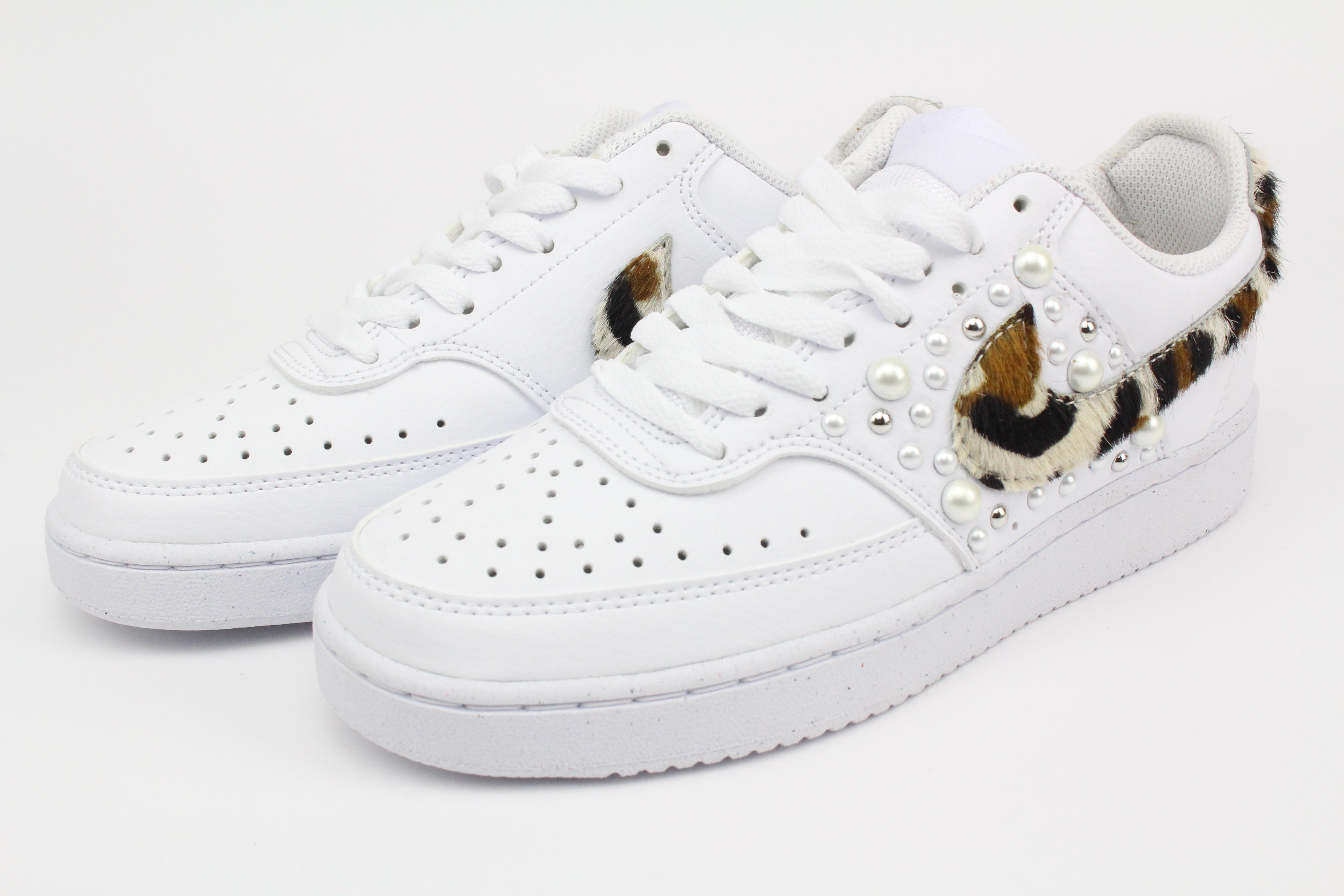 Nike Court Vision Low Perle & Mucca