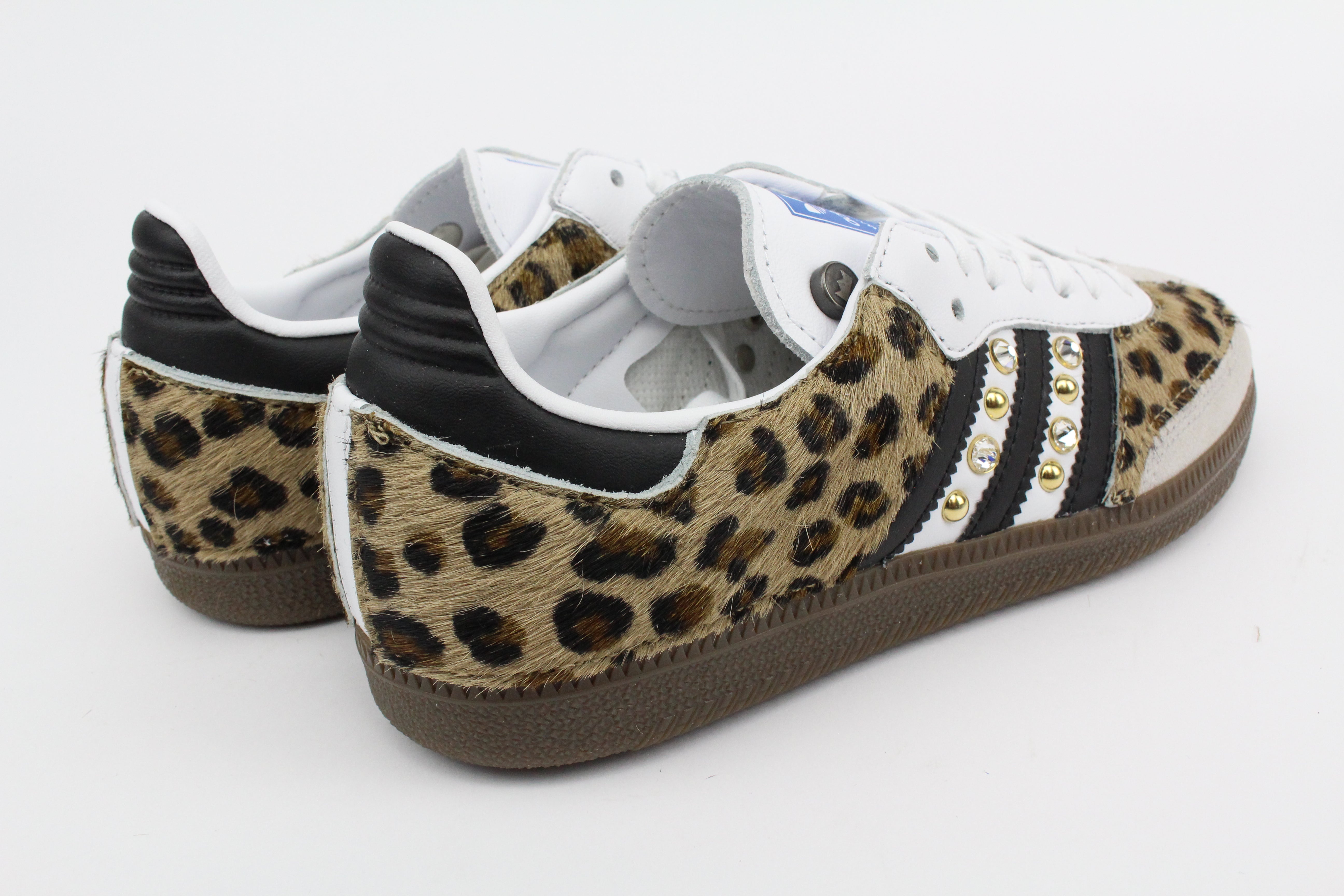 Adidas Original SAMBA Total Maculate & Strass Oro