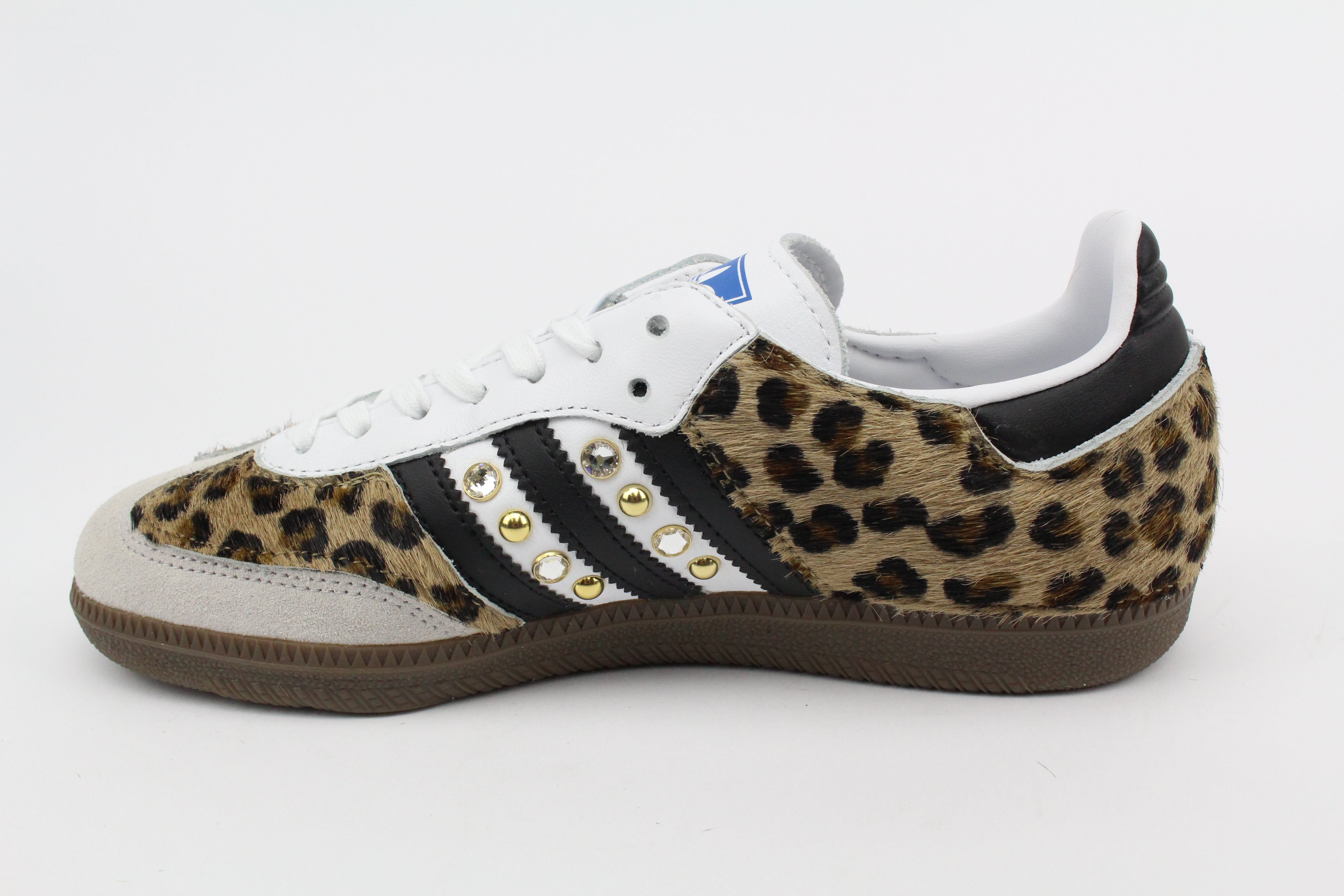 Adidas Original SAMBA Total Maculate & Strass Oro