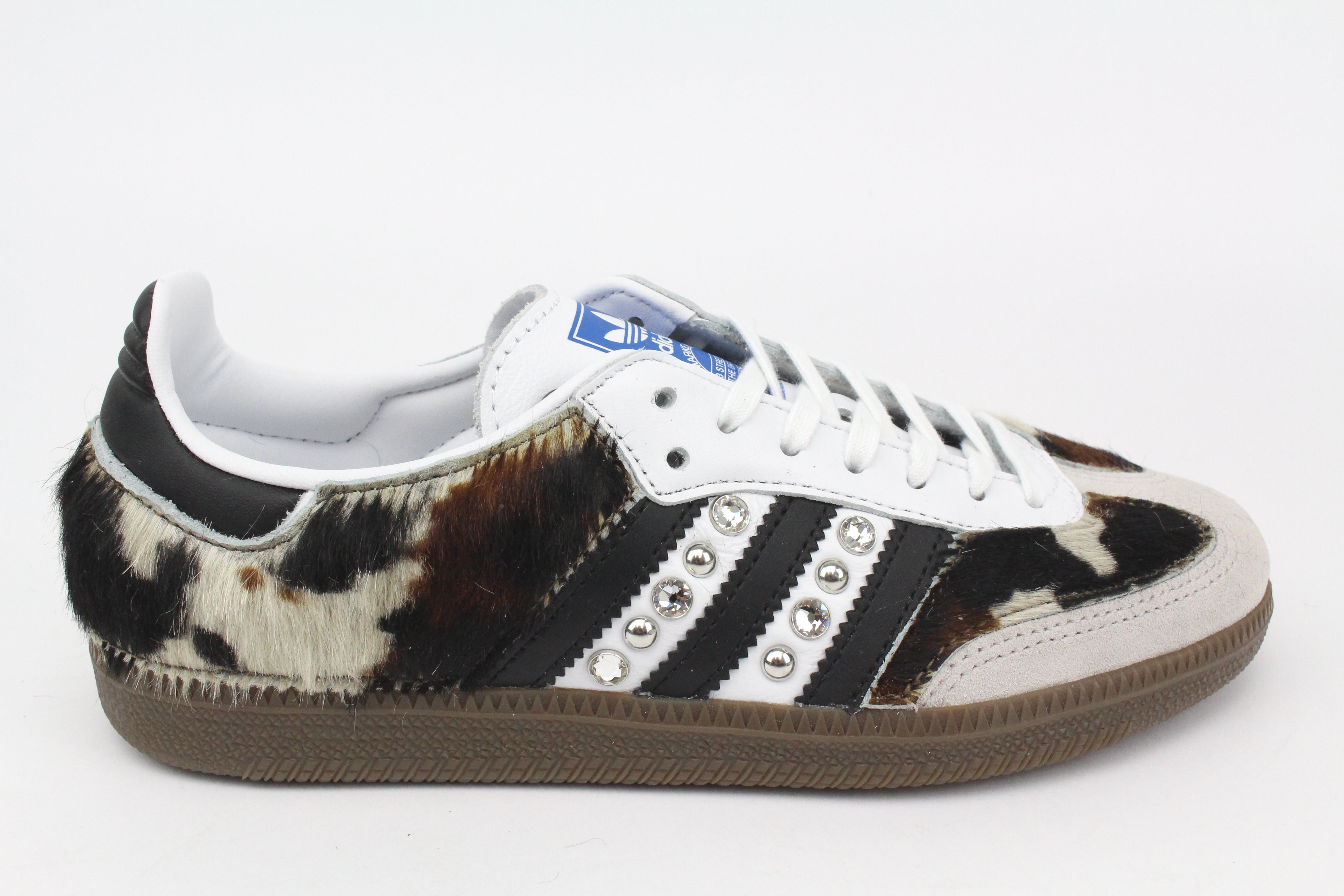 Adidas Original SAMBA Total Mucca & Strass Argento