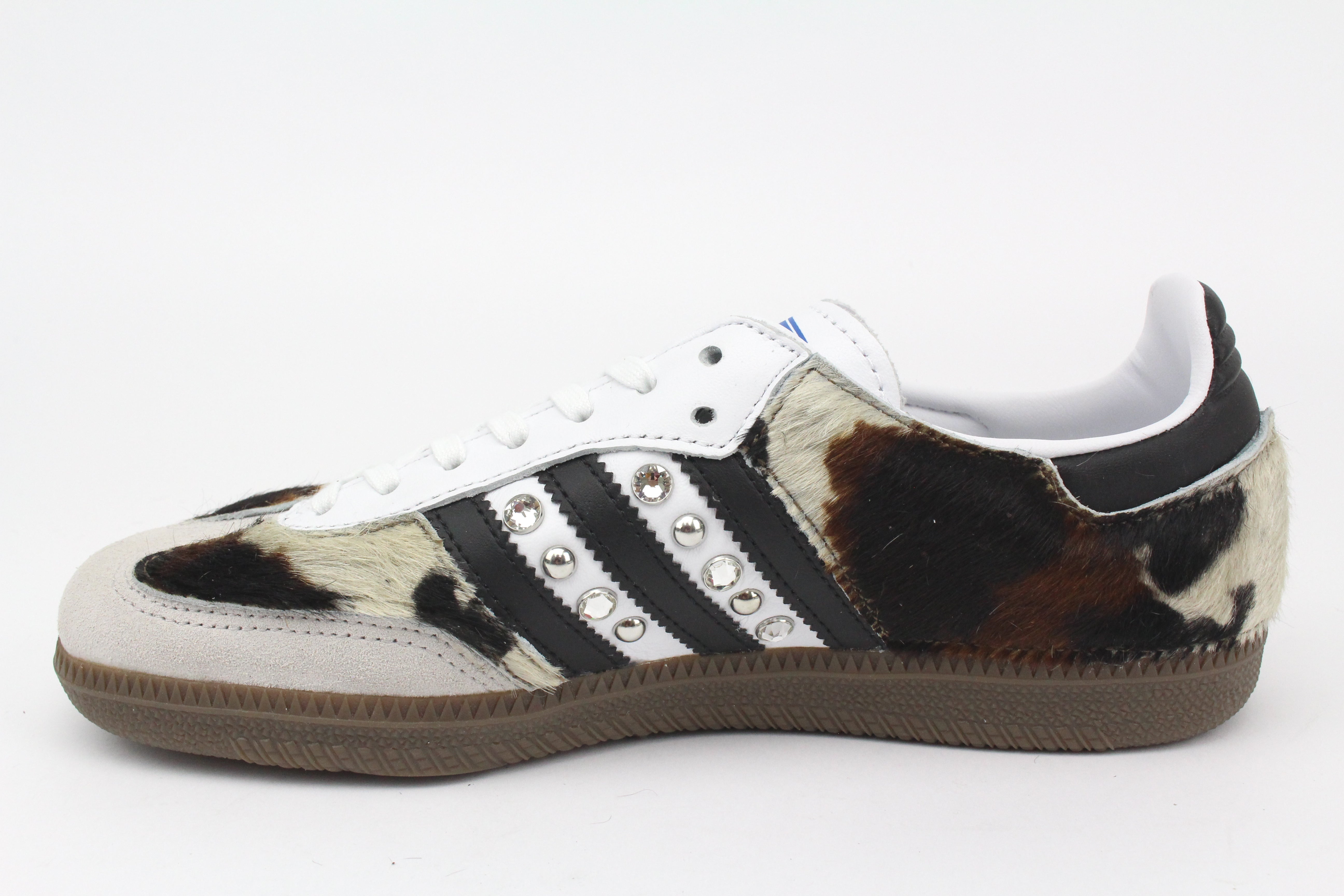 Adidas Original SAMBA Total Mucca & Strass Argento
