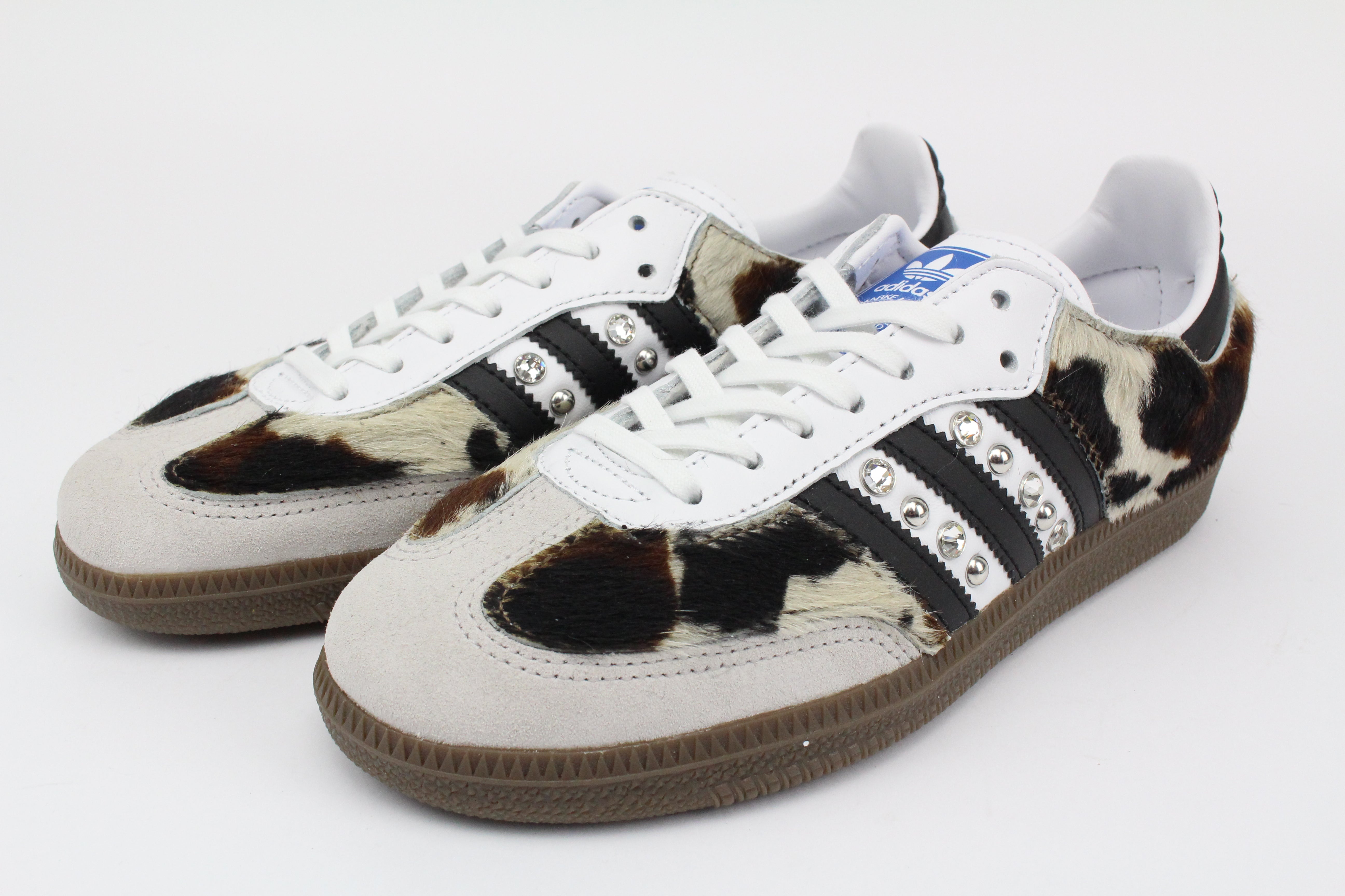 Adidas Original SAMBA Total Mucca & Strass Argento