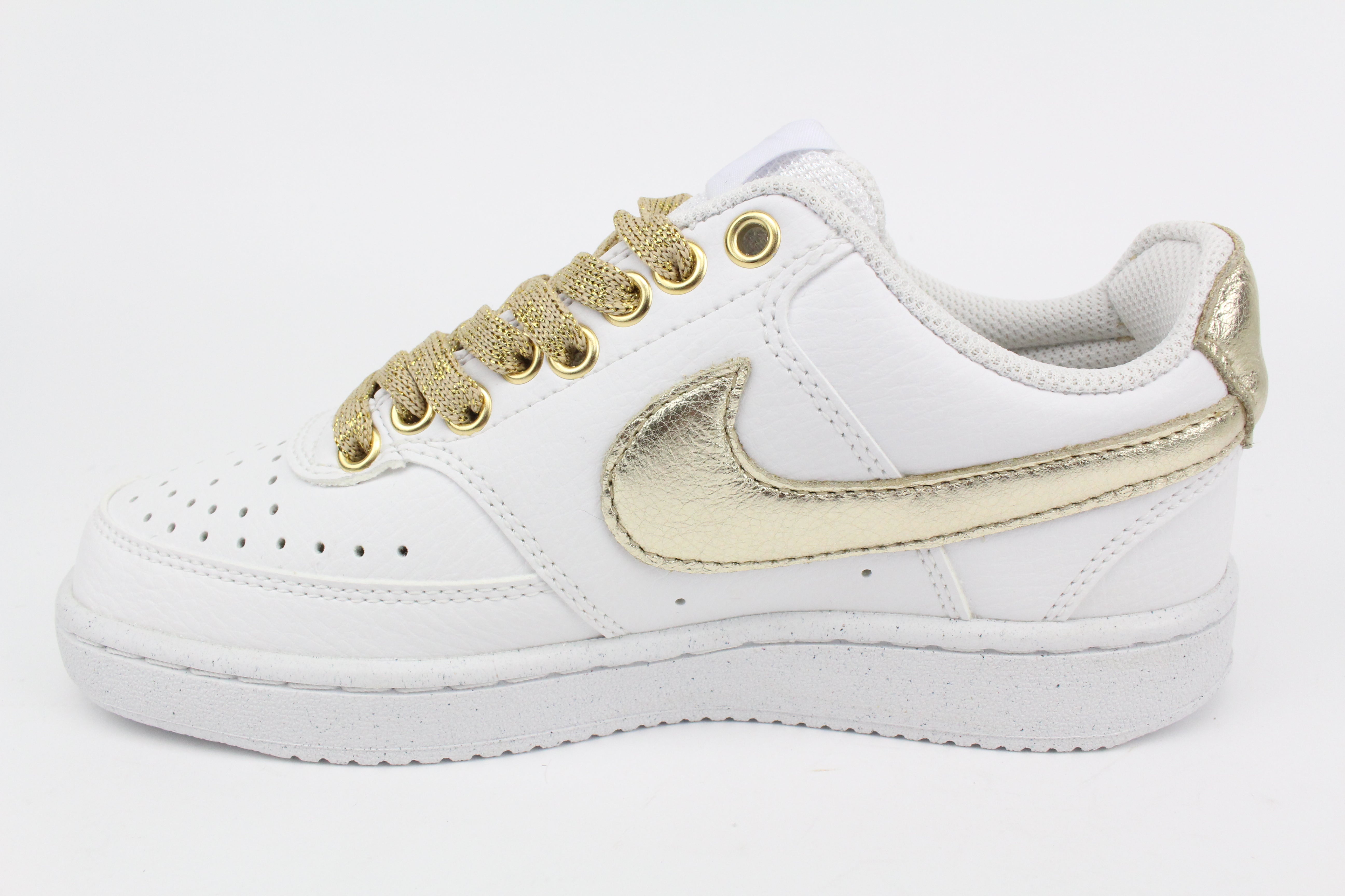 Nike Court Vision Low Perle & Platino Laminato
