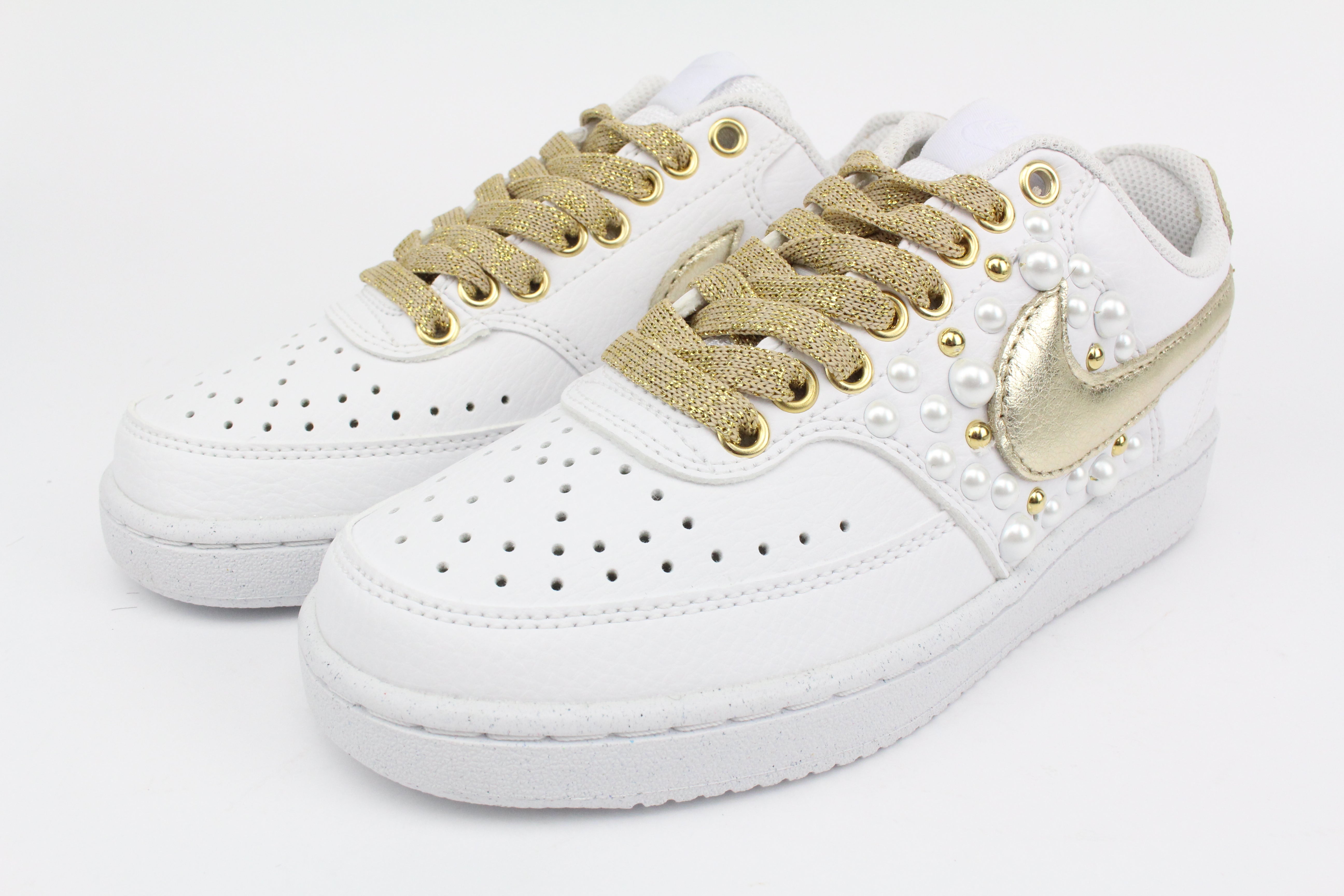 LACCI PIATTI GLITTER ORO 125 CM