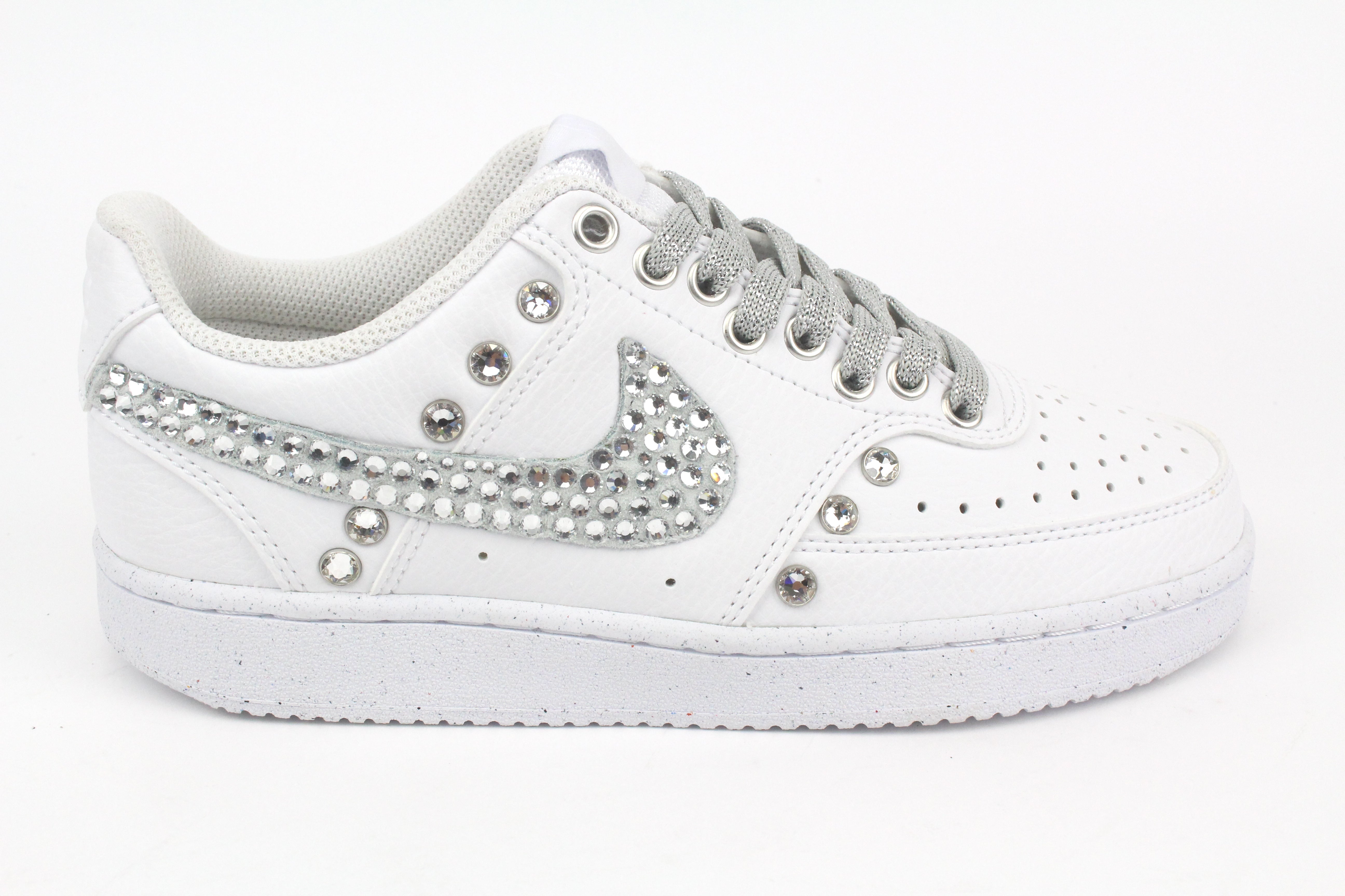 Nike Court Vision Low Total Strass