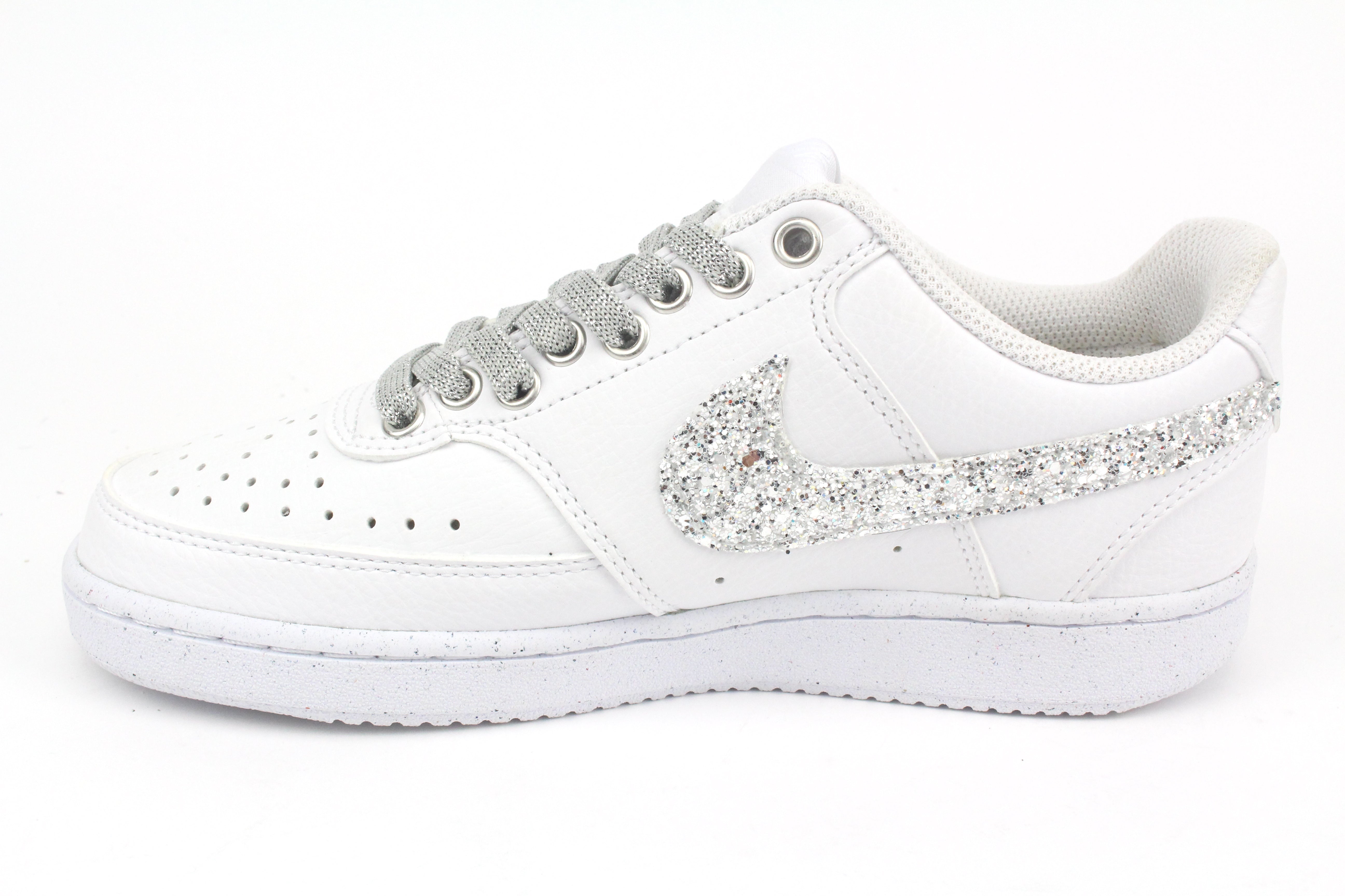 Nike Court Vision Low Total Strass