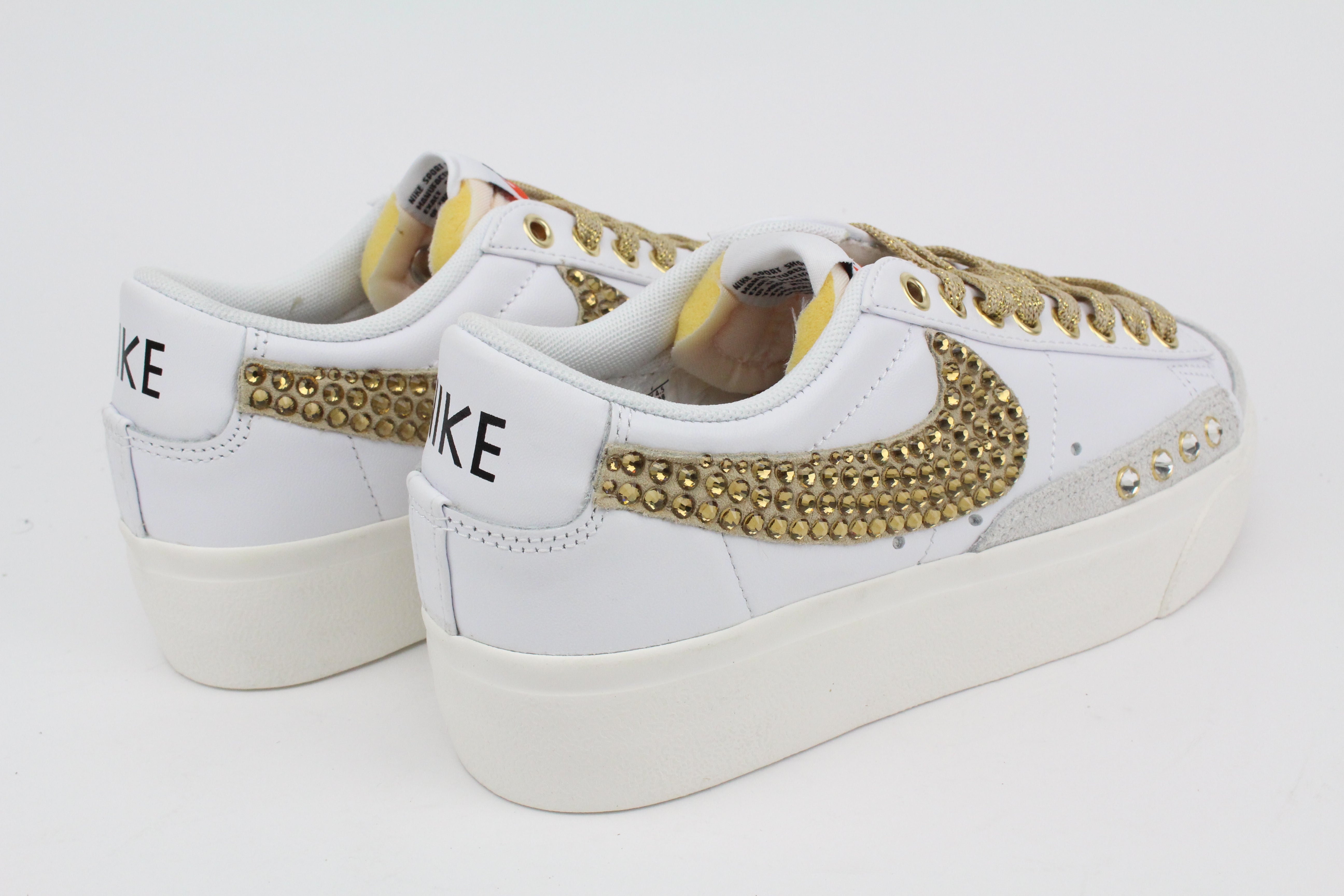 Nike Blazer Platform Total Strass Oro