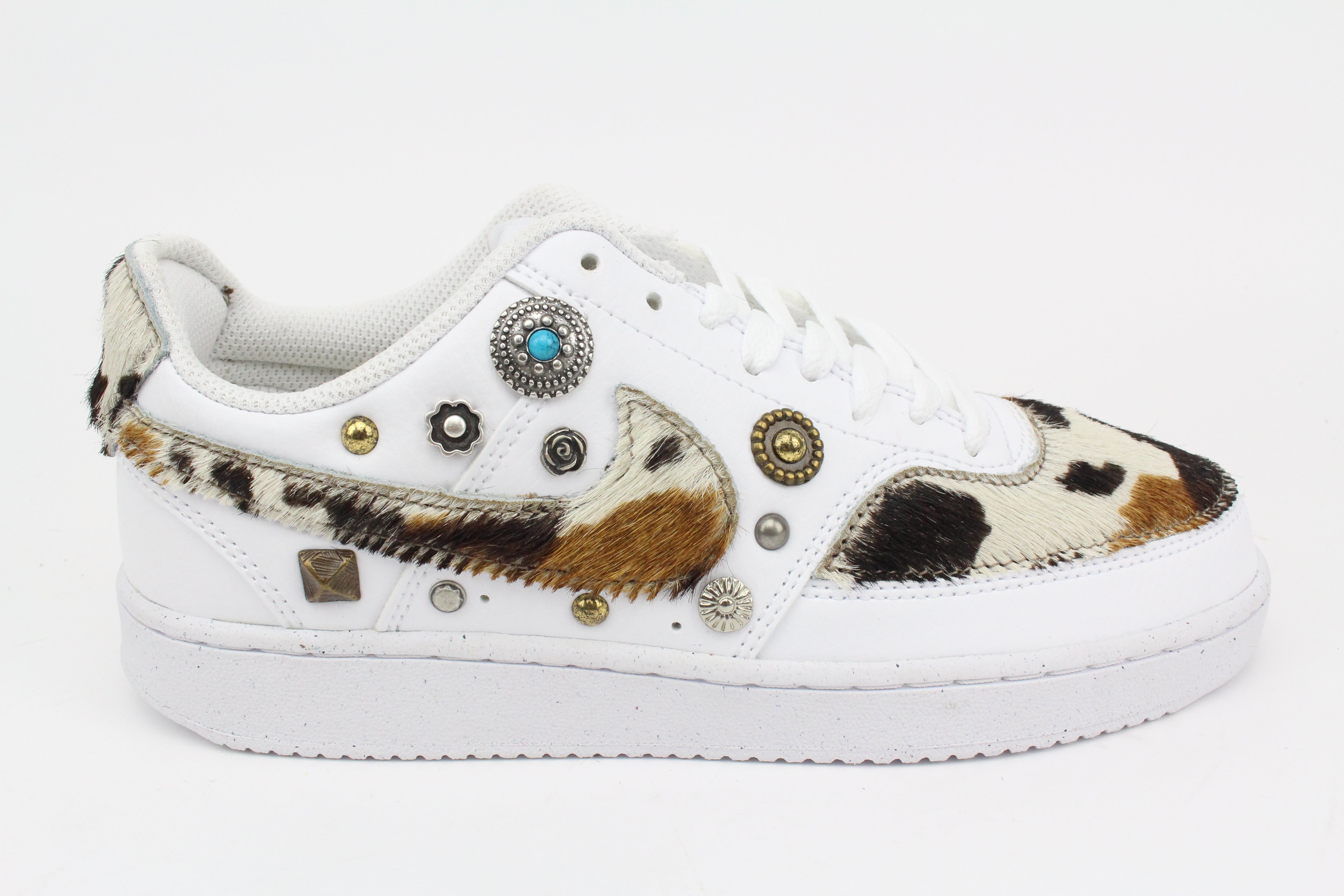 Nike Court Vision Low Mucca & Mix Borchie