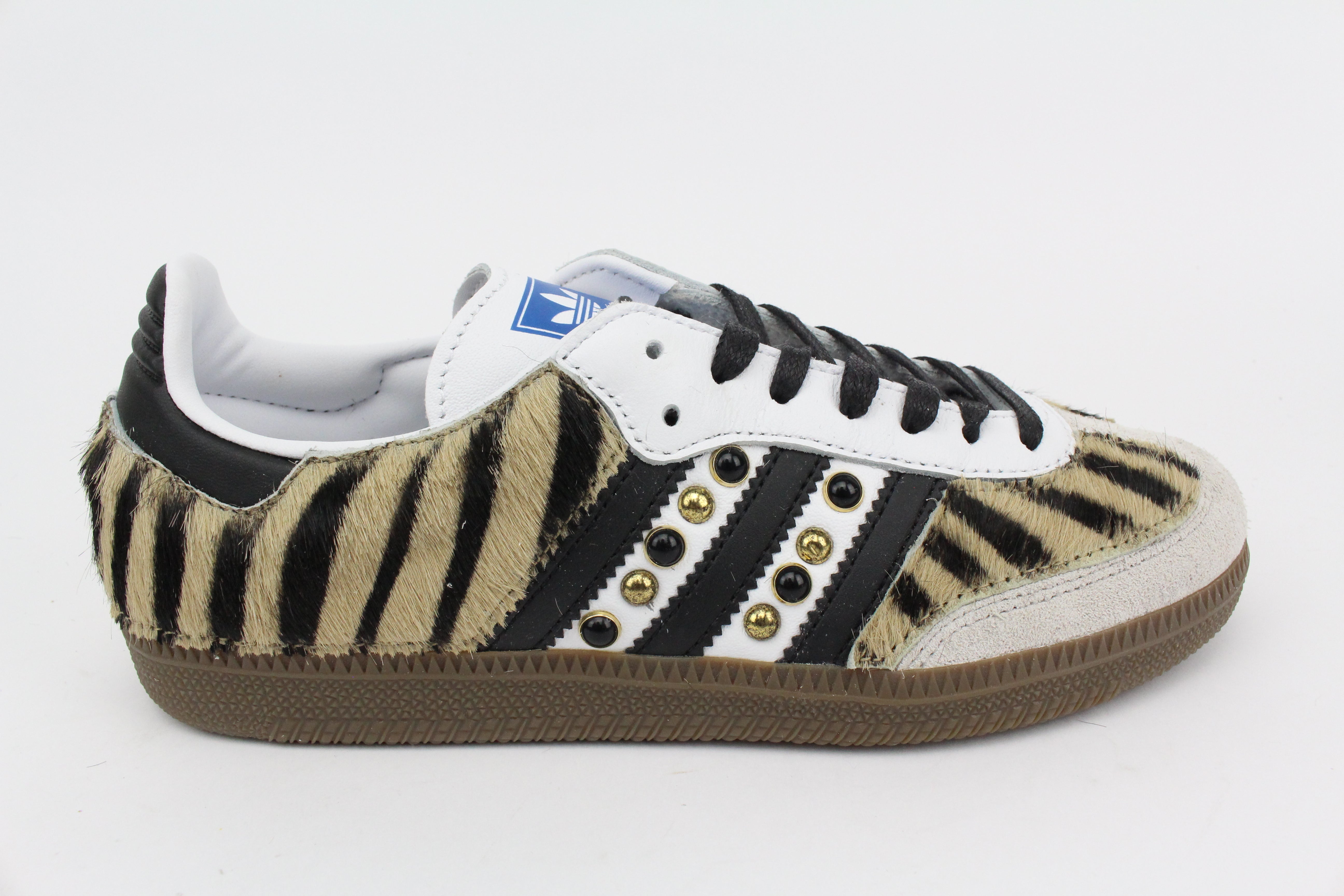 Adidas Original SAMBA Total Zebrate & Perle Nere