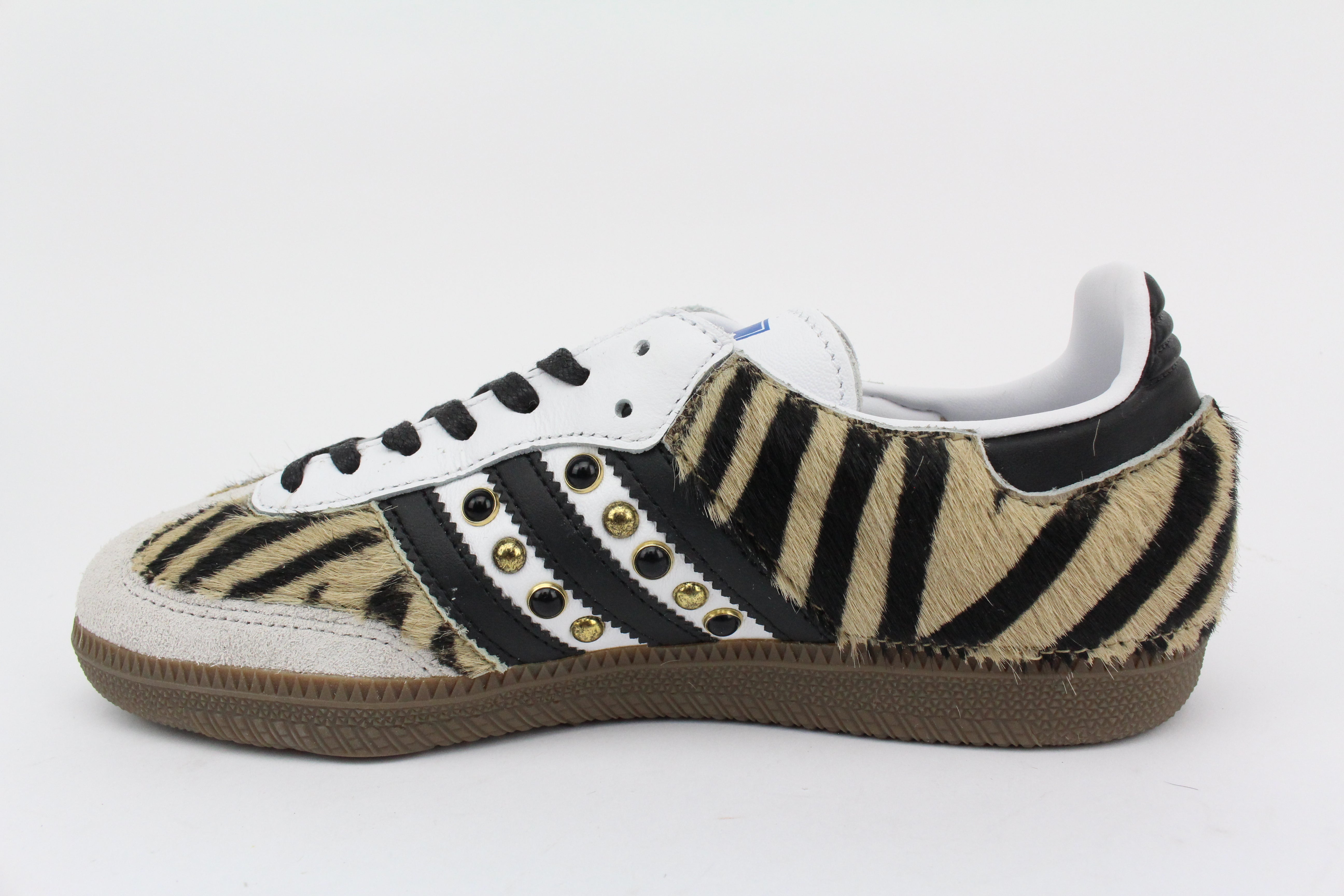 Adidas Original SAMBA Total Zebrate & Perle Nere
