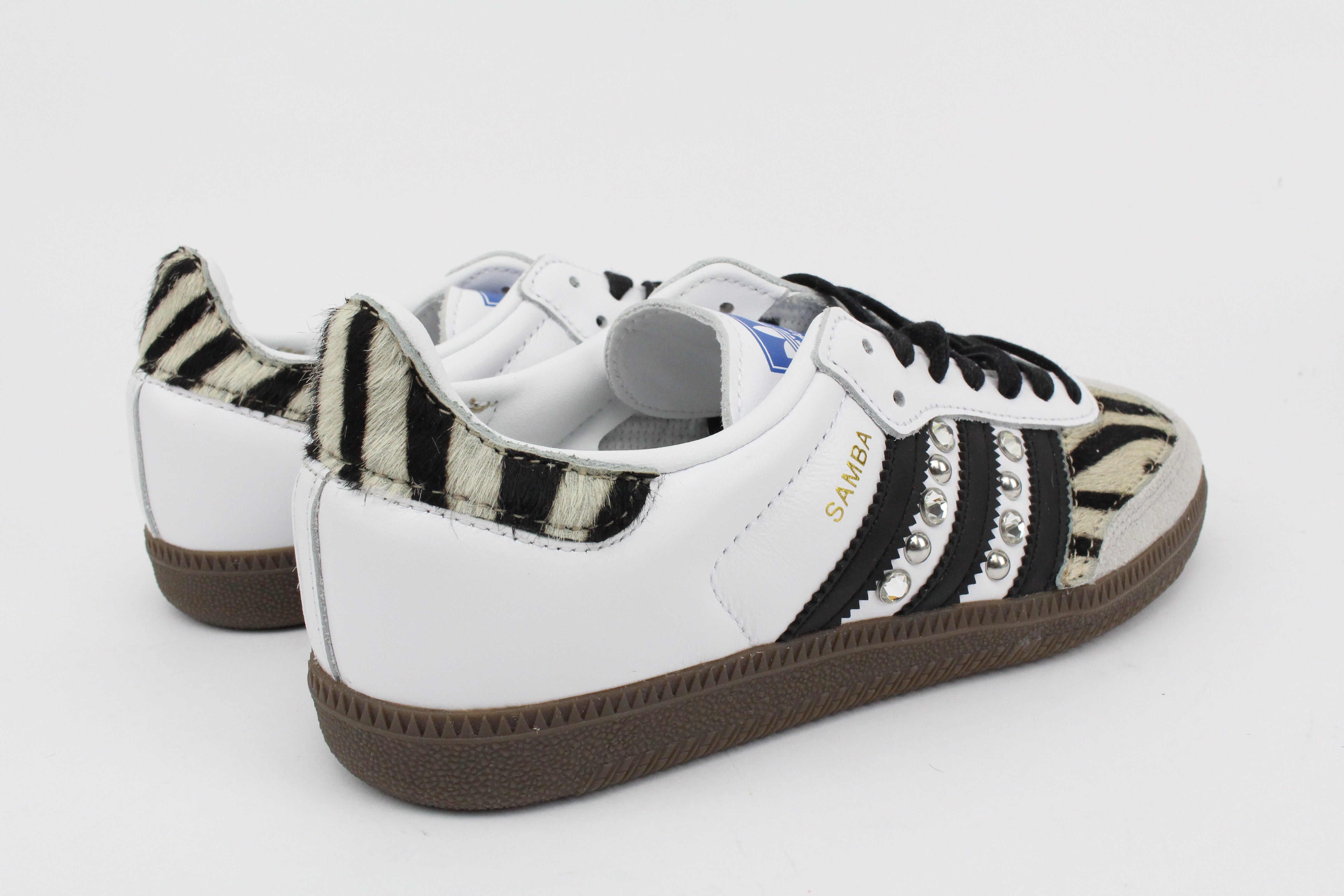 Adidas Original SAMBA Zebrate & Strass
