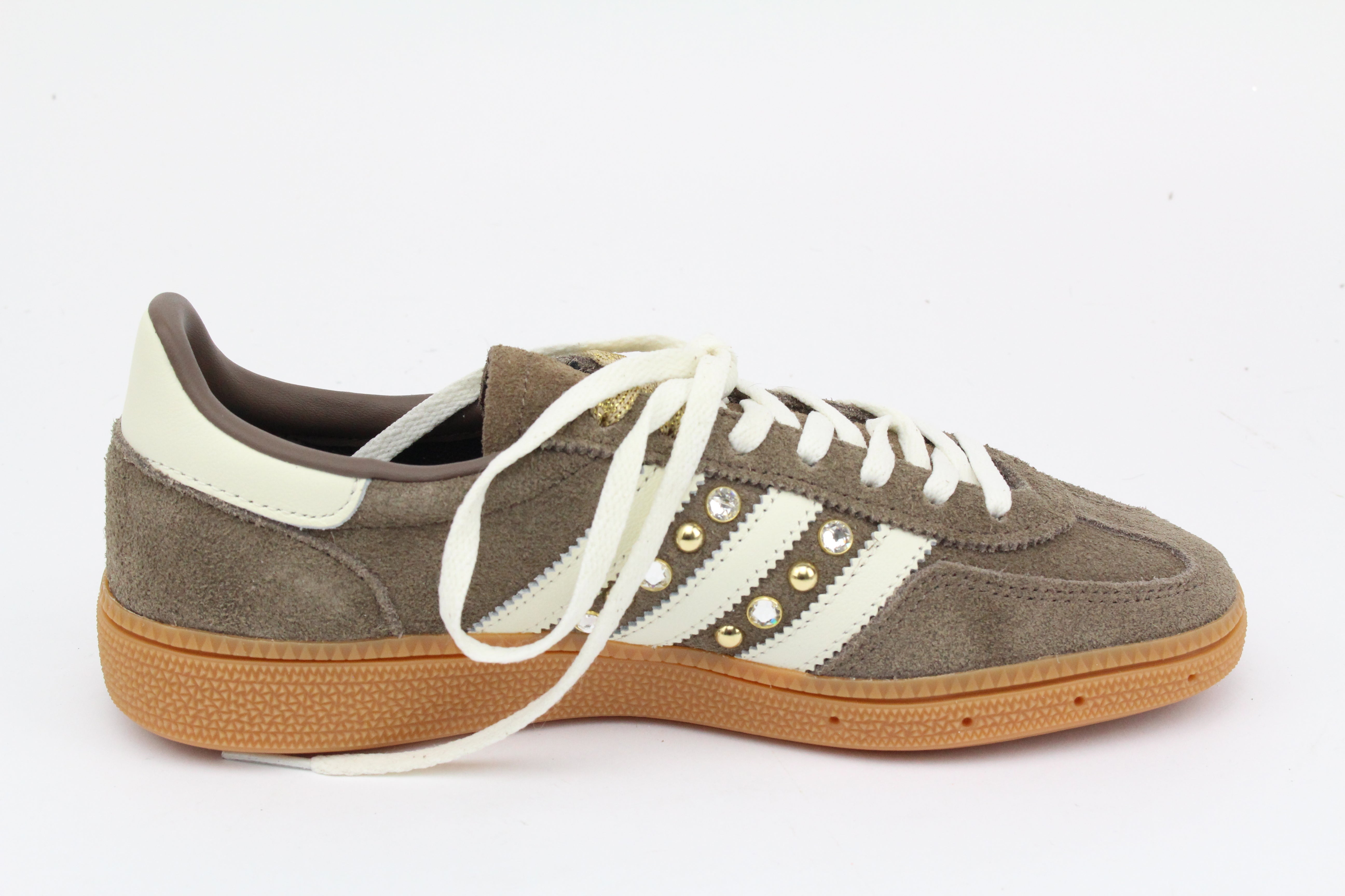 Adidas Original SPEZIAL Borchie & Strass fondo Miele