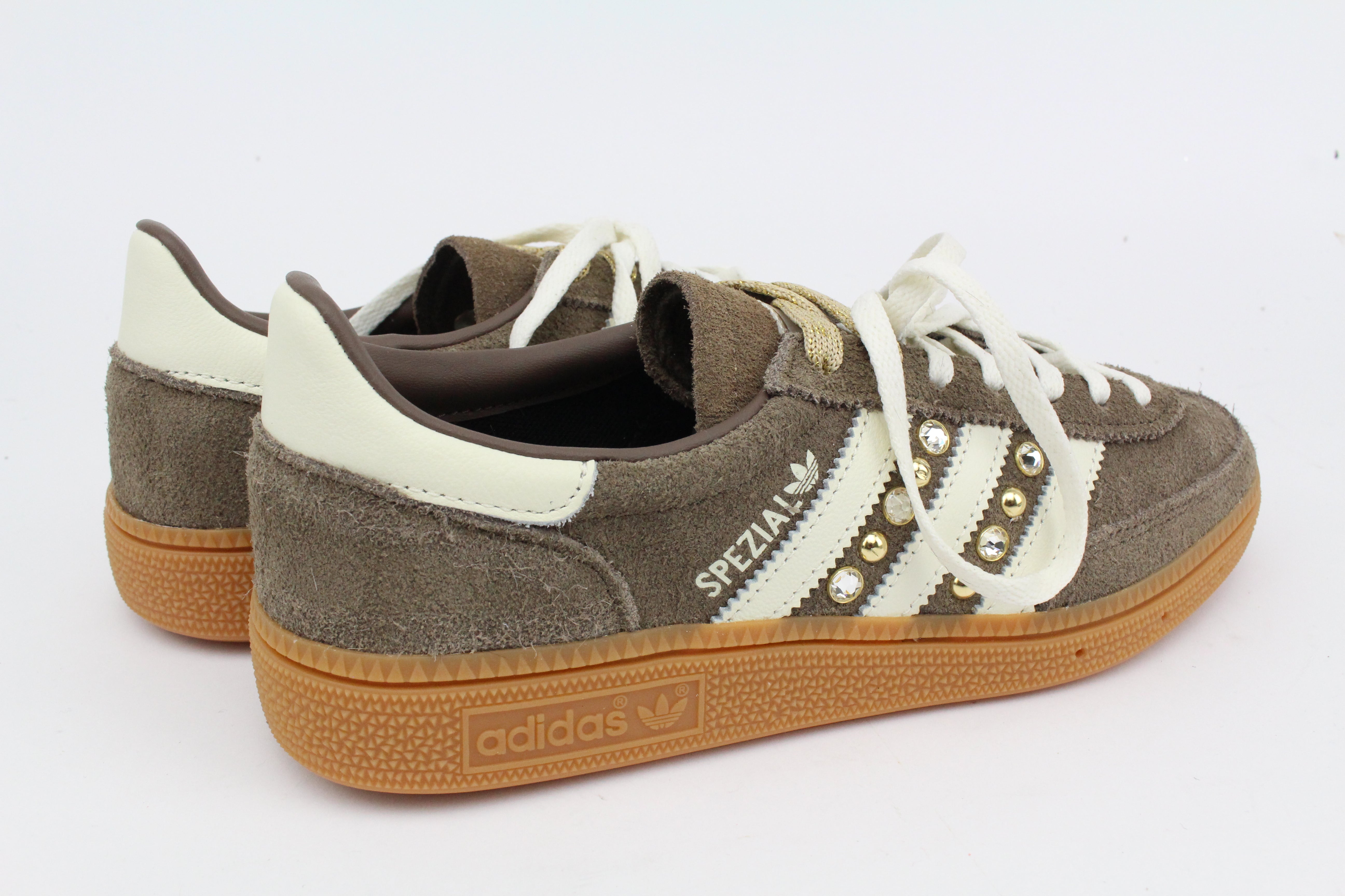 Adidas Original SPEZIAL Borchie & Strass fondo Miele