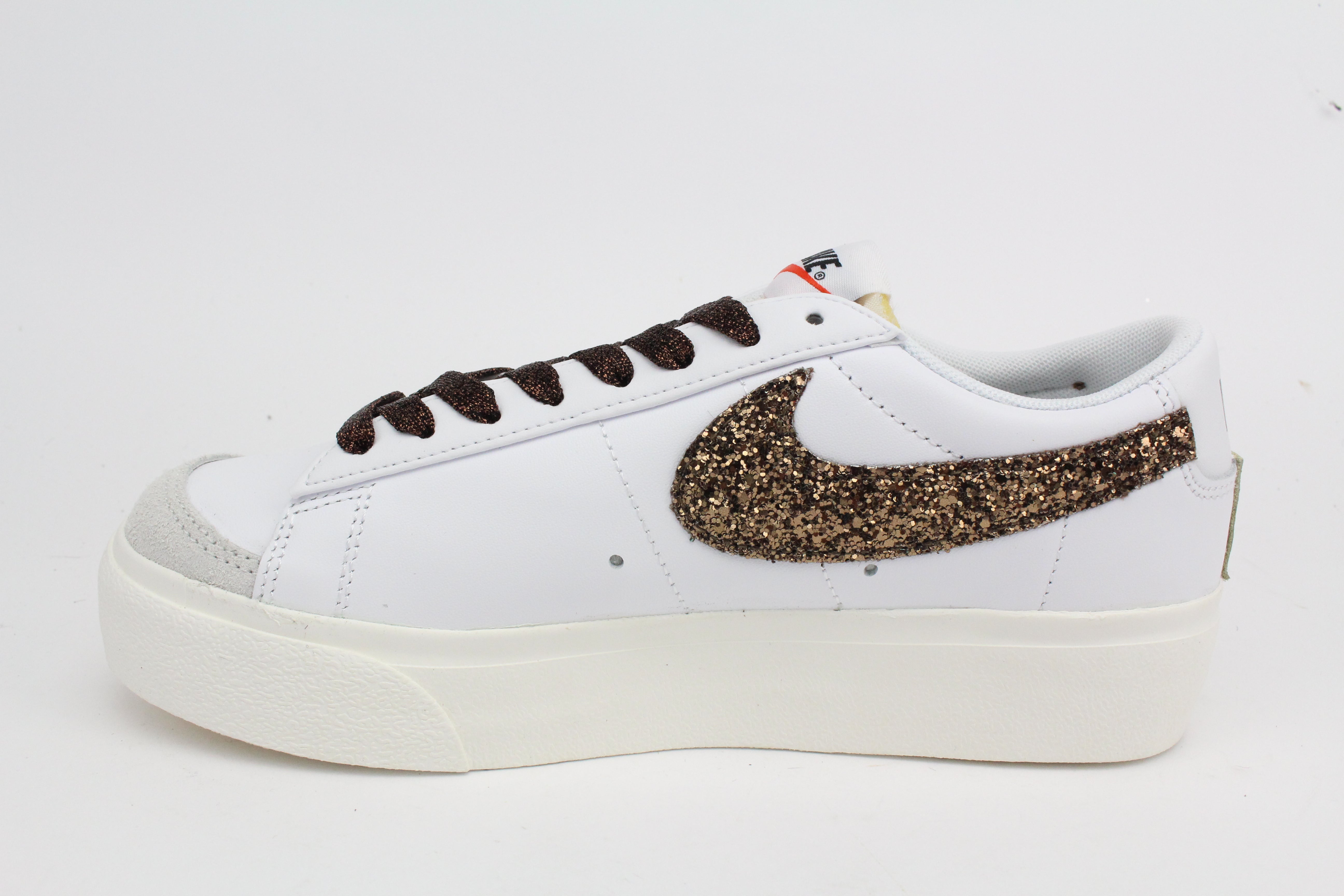 Nike Blazer Platform Total Strass Brown
