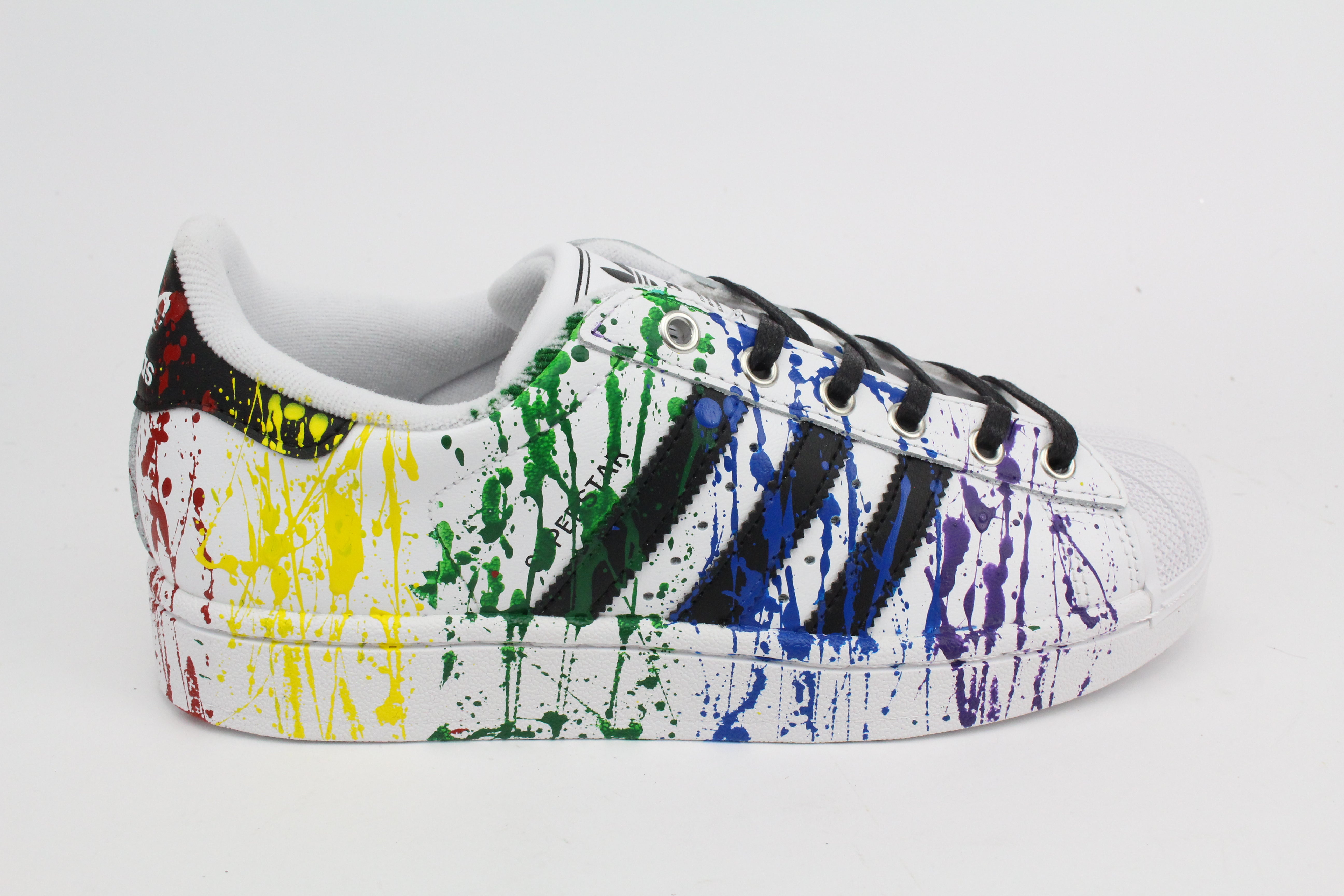Adidas Superstar Paint Multi