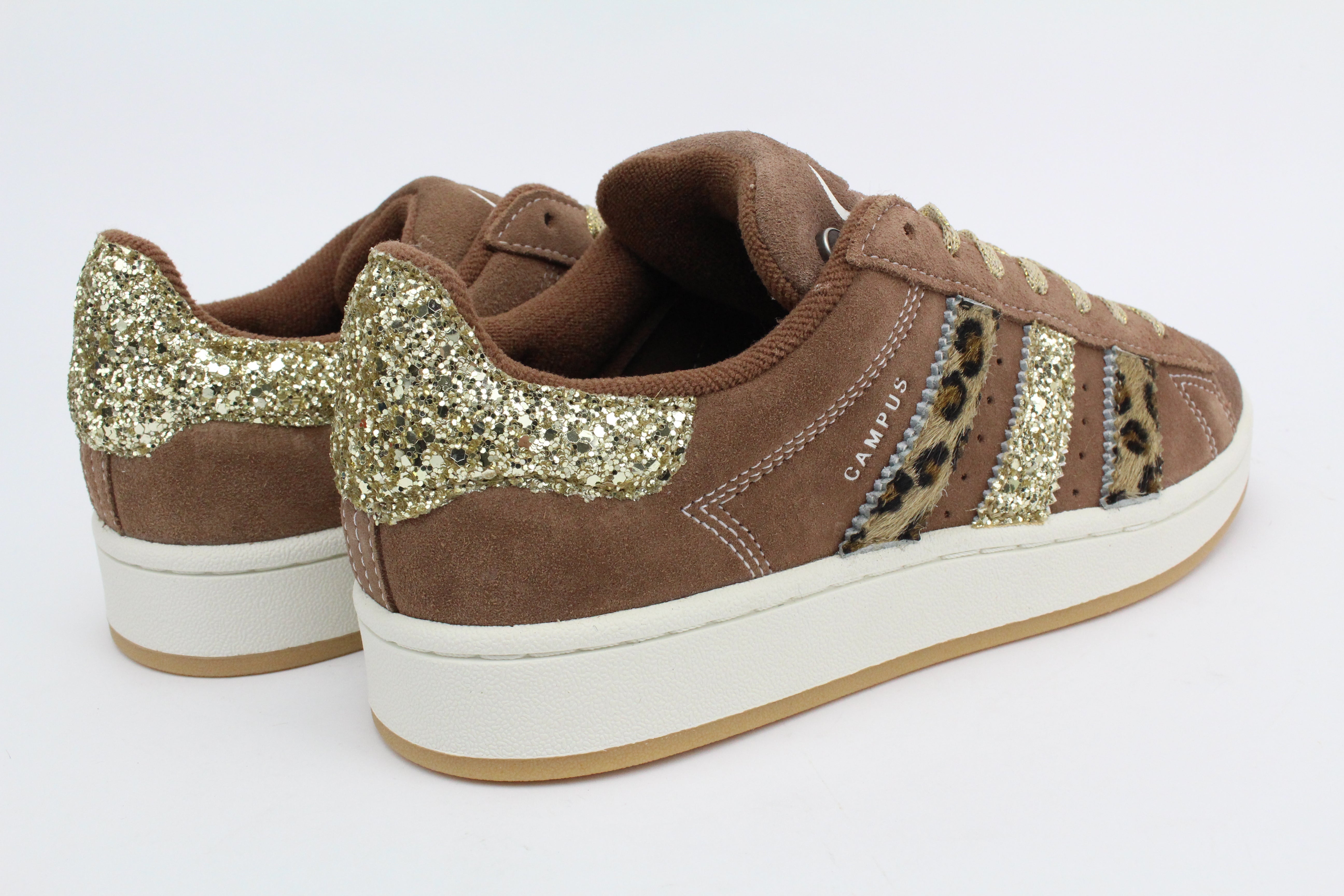 Adidas Campus Brown Macula e glitter