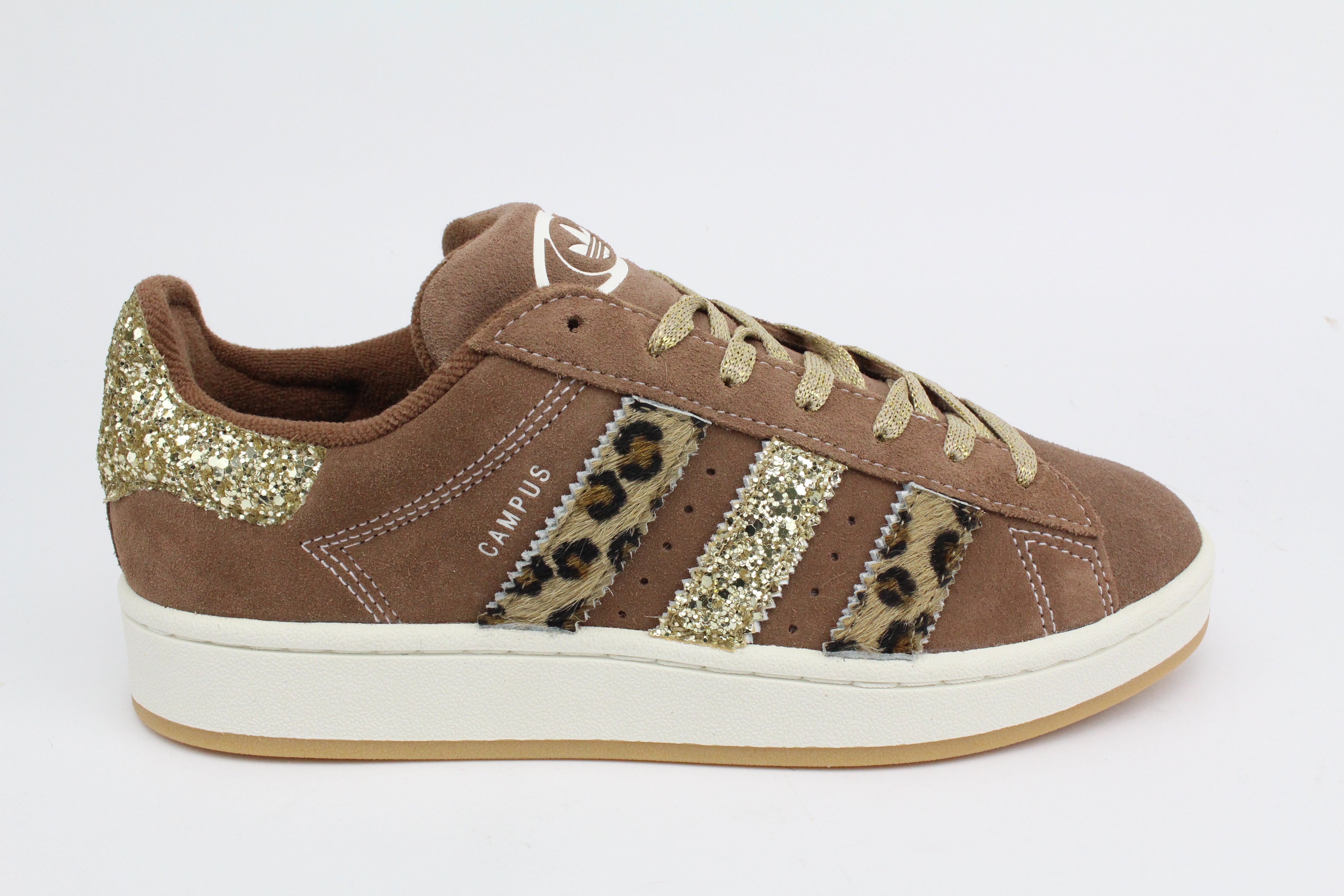 Adidas Campus Brown Macula e glitter