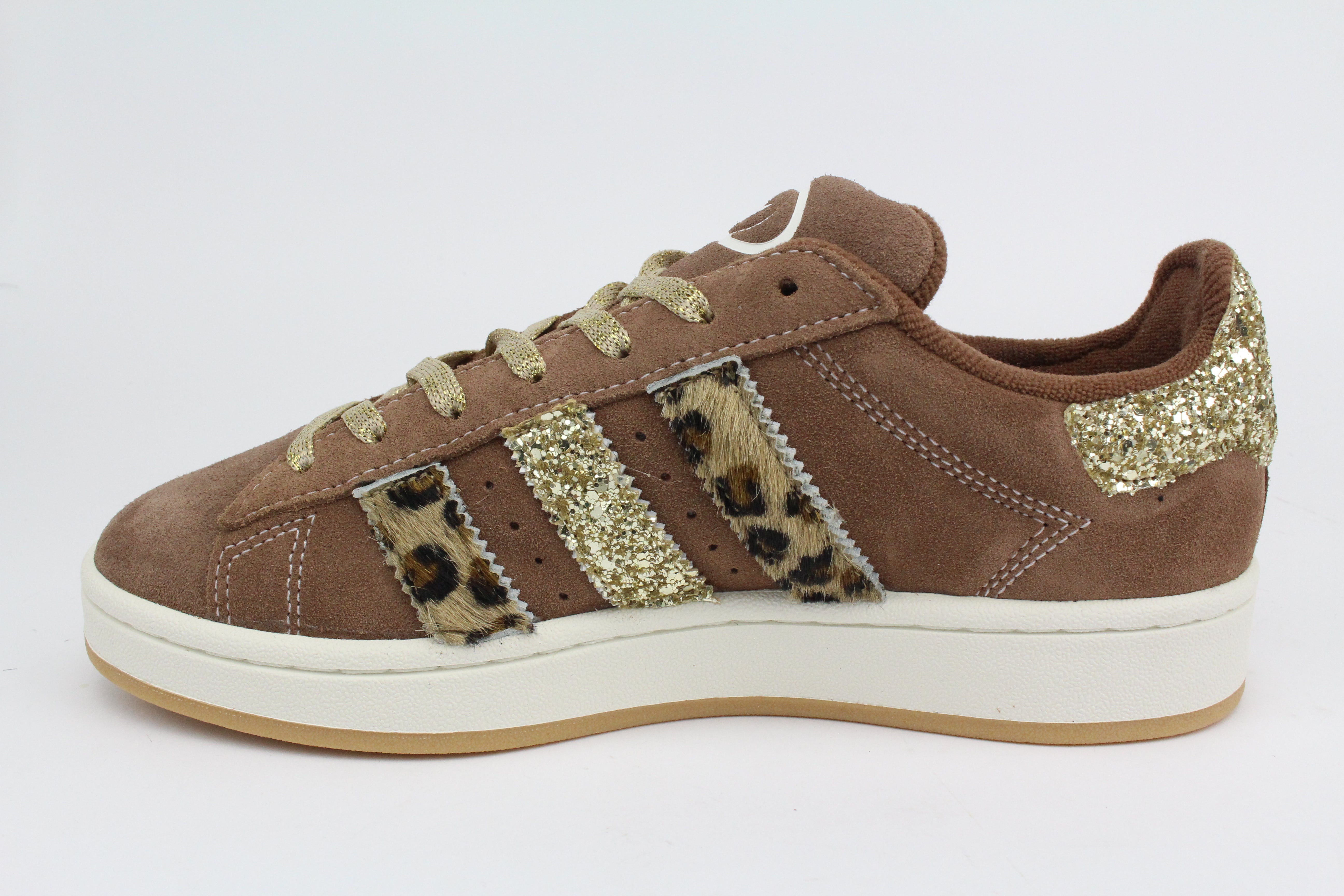 Adidas Campus Brown Macula e glitter