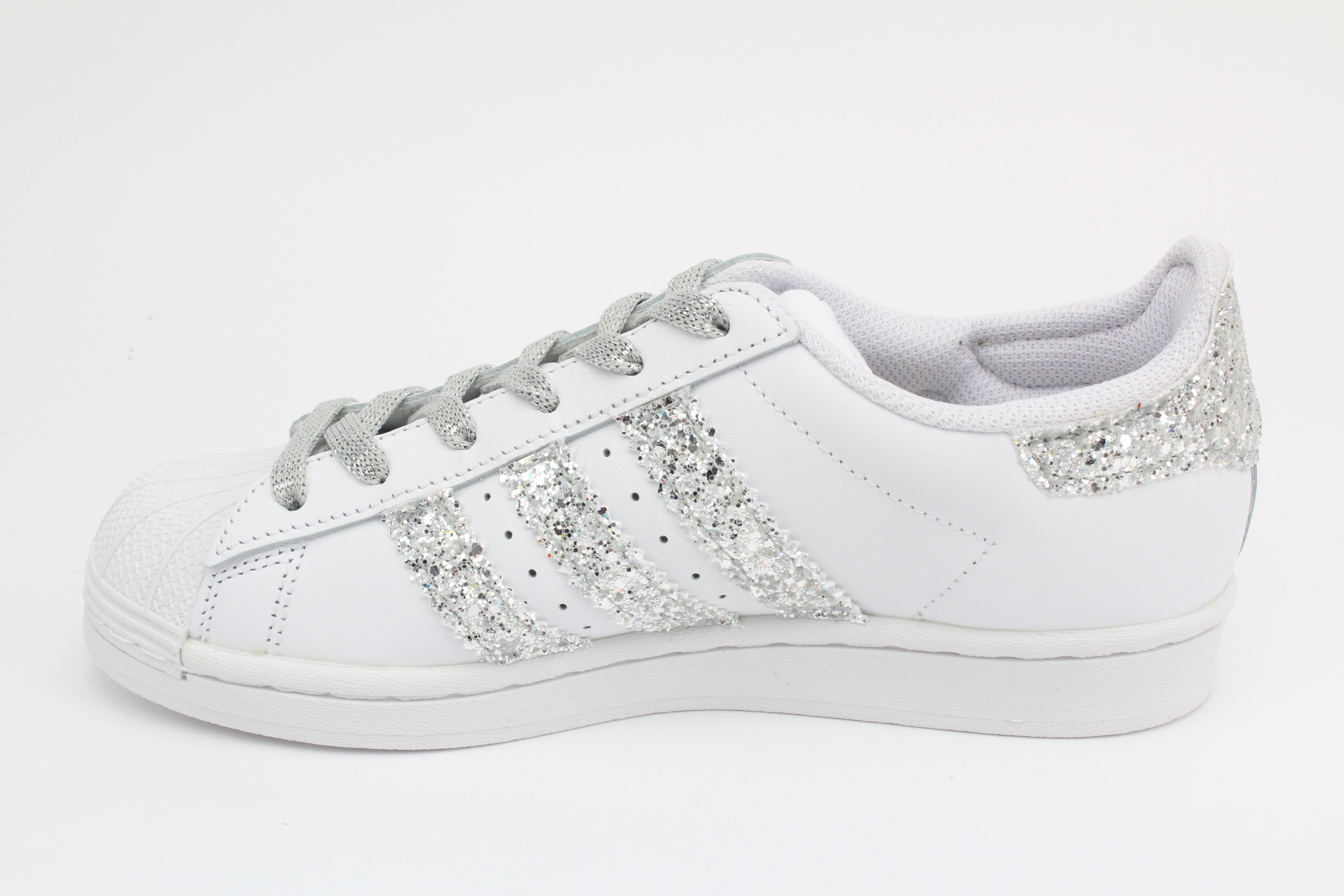 Adidas Superstar Glitter New Silver