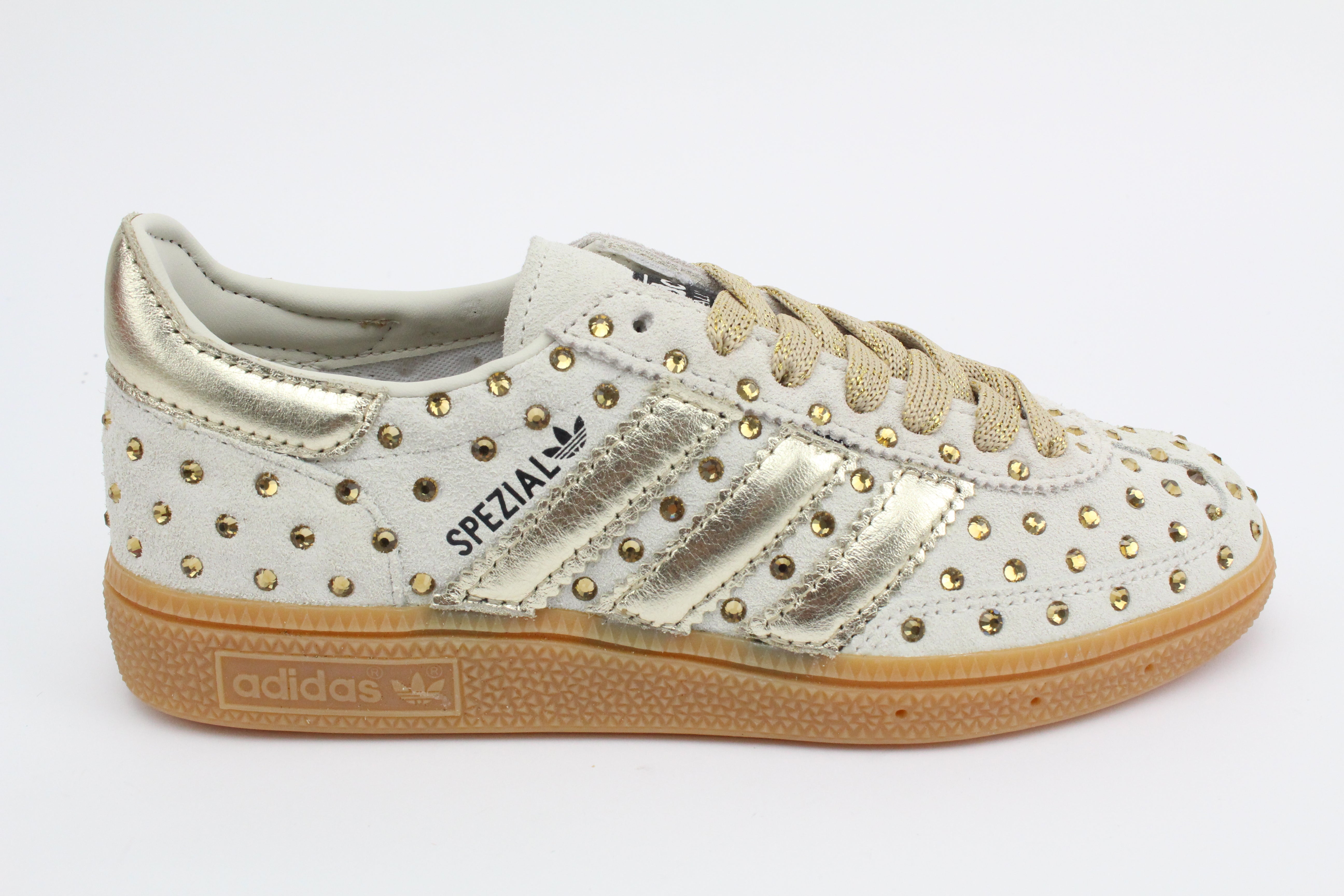Adidas Original SPEZIAL ALUMIN/CBLACK Total Strass Termo