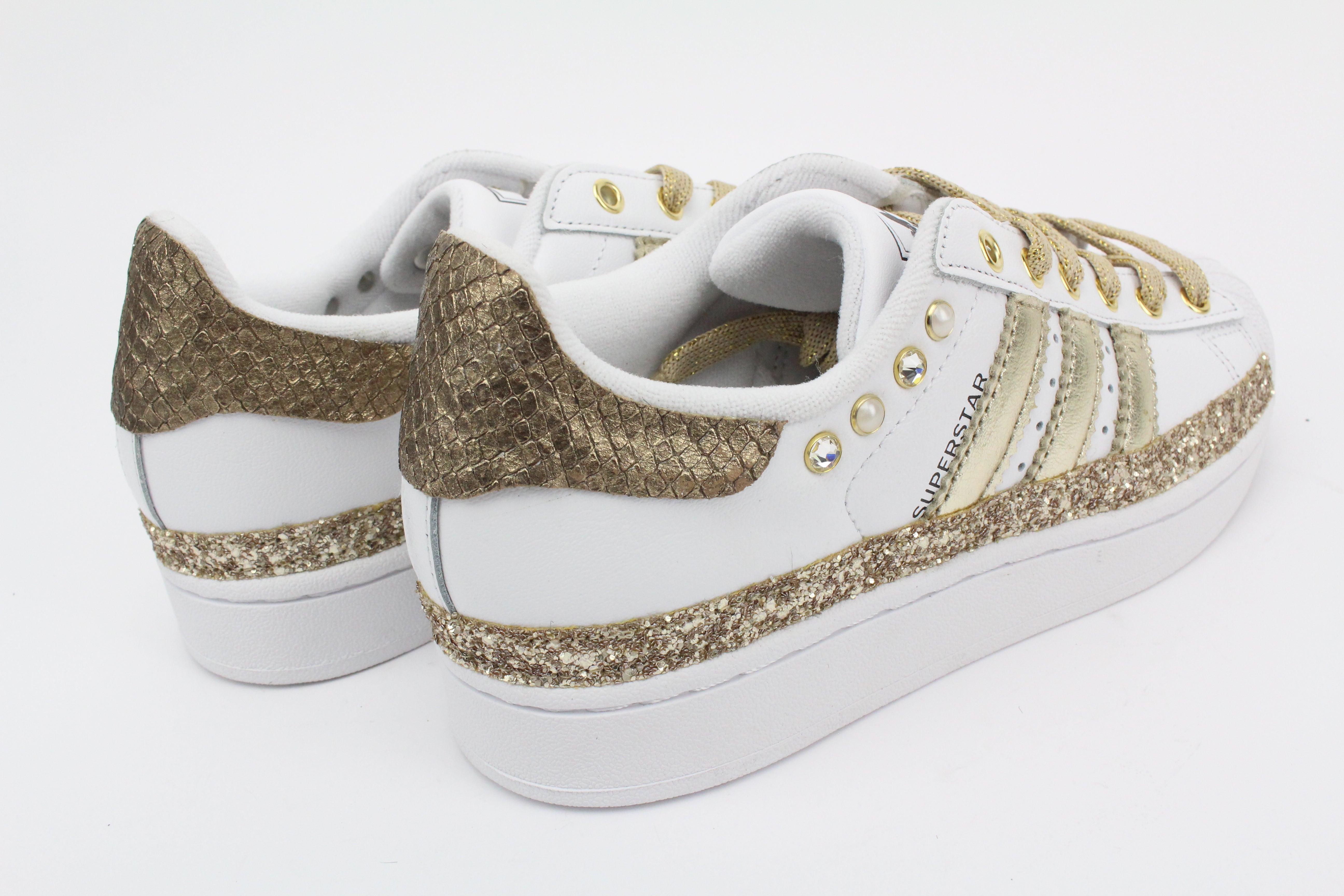 Adidas Superstar Pitone Bronzo & Perle