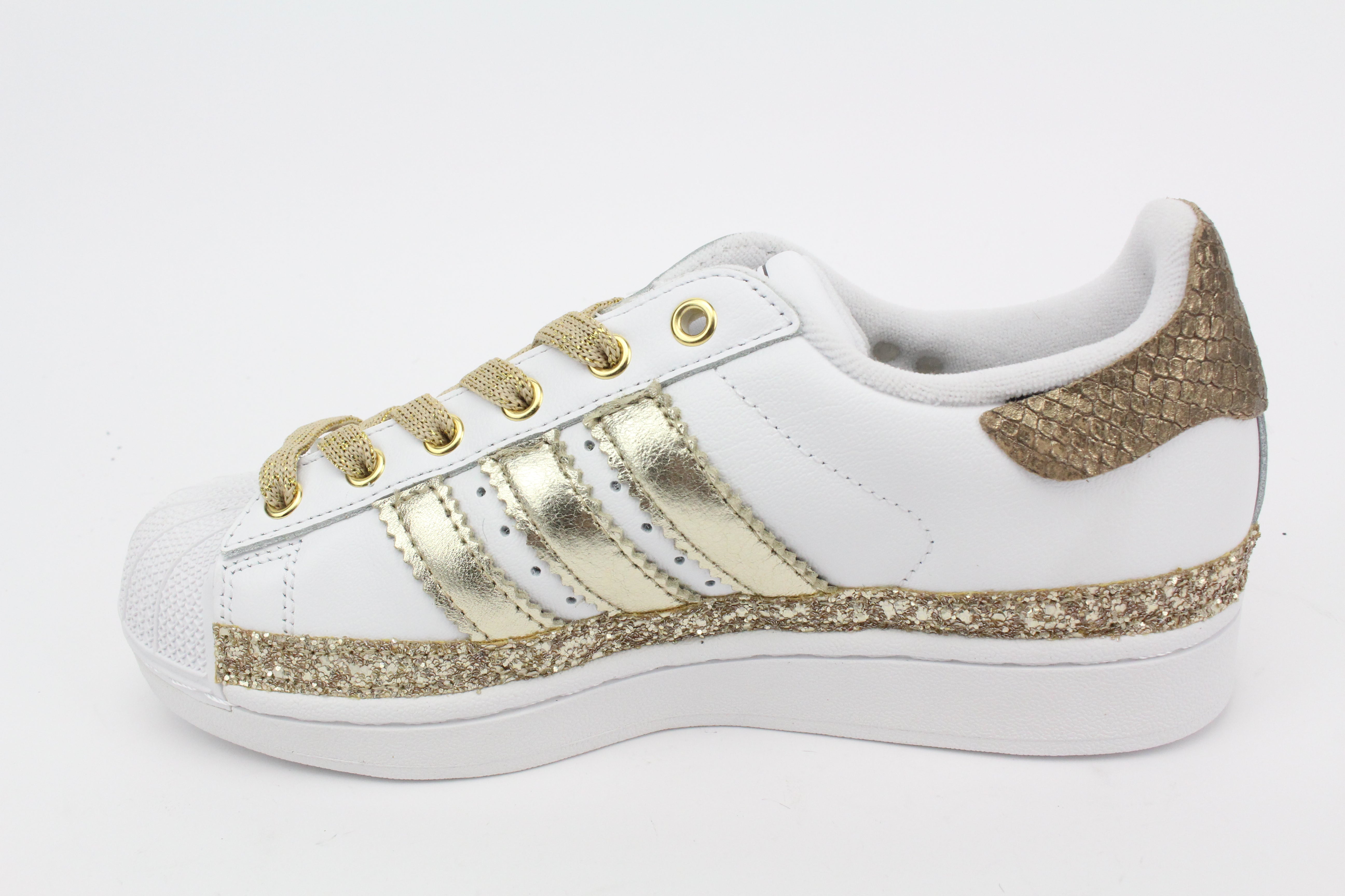 Adidas Superstar Pitone Bronzo & Perle