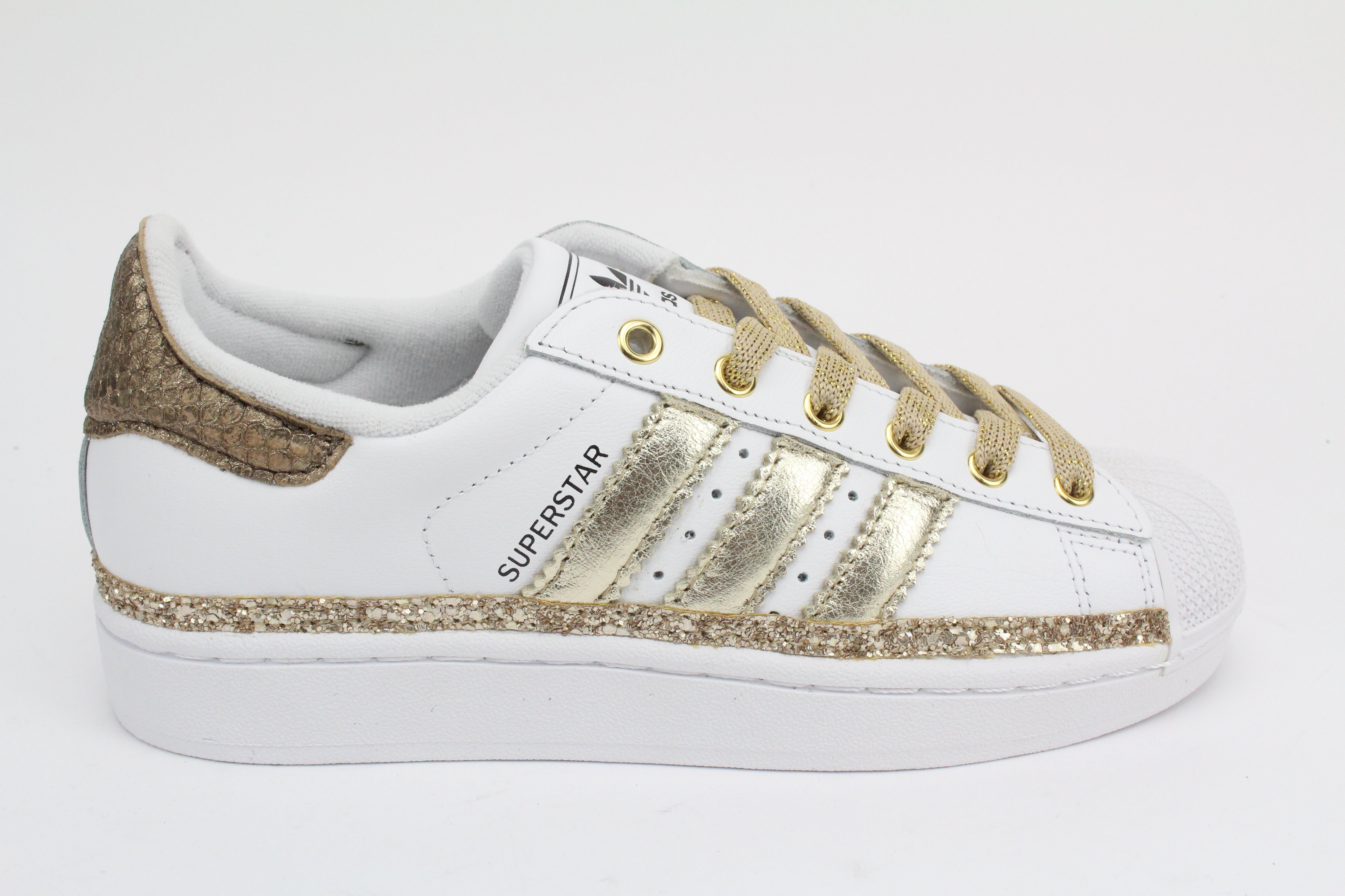 Adidas Superstar Pitone Bronzo & Perle